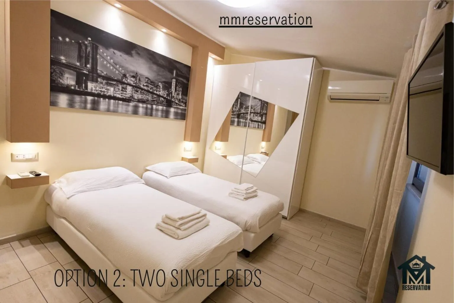 Bed in Le Ghiande Guest House