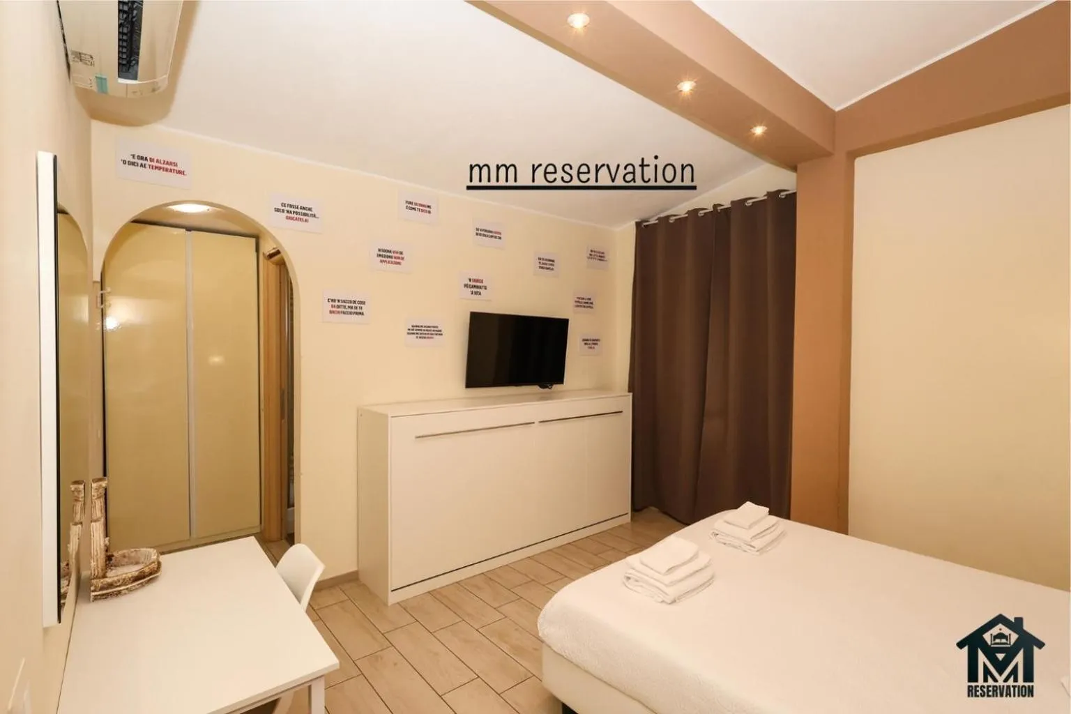 Bed in Le Ghiande Guest House