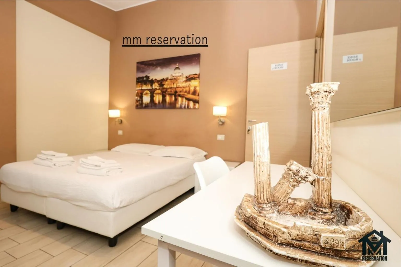 Bed in Le Ghiande Guest House