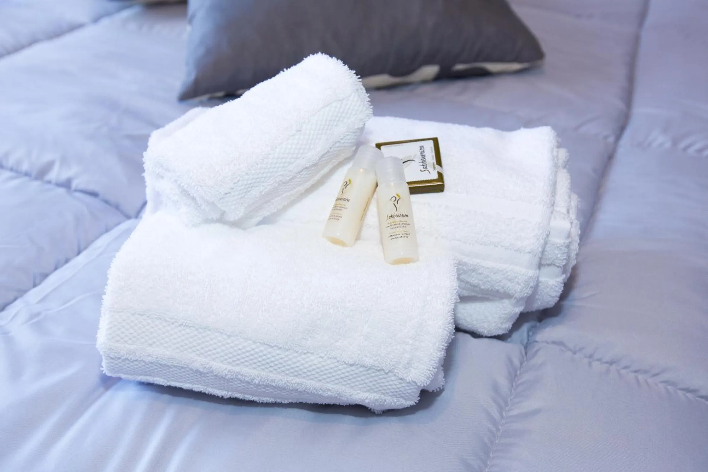 Decorative detail, Bed in B&B Albergo Sicilia