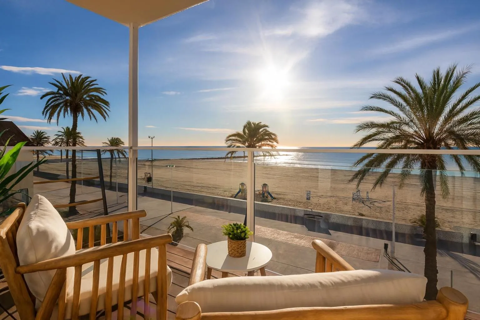 Balcony/Terrace in Meraki Beach Hotel - Only Adults