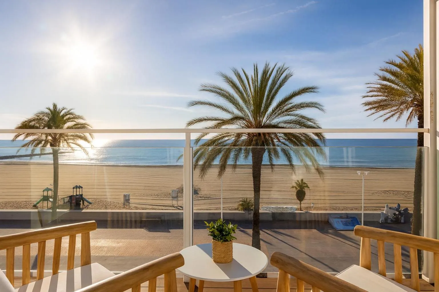 Balcony/Terrace in Meraki Beach Hotel - Only Adults