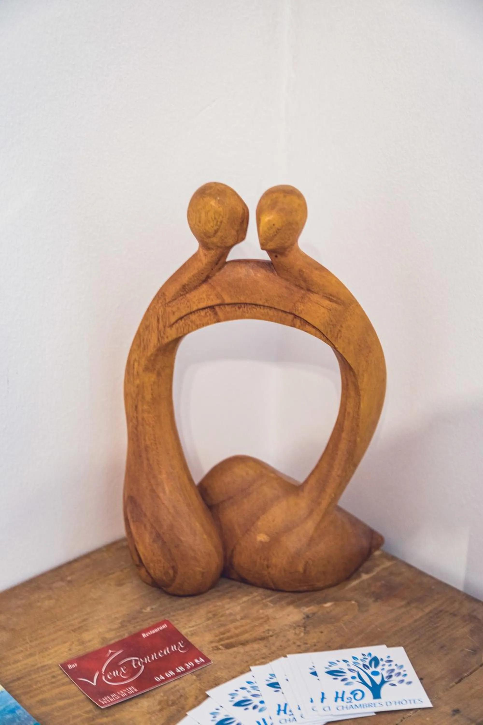 Decorative detail in H2o Chambres d'Hôtes