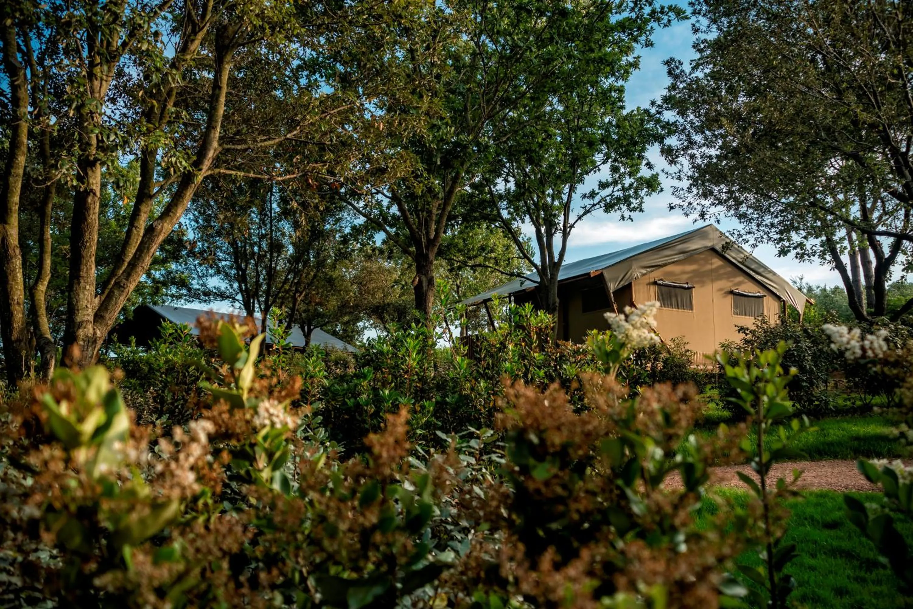 Property building in Glamping Tenuta Poggio Rosso