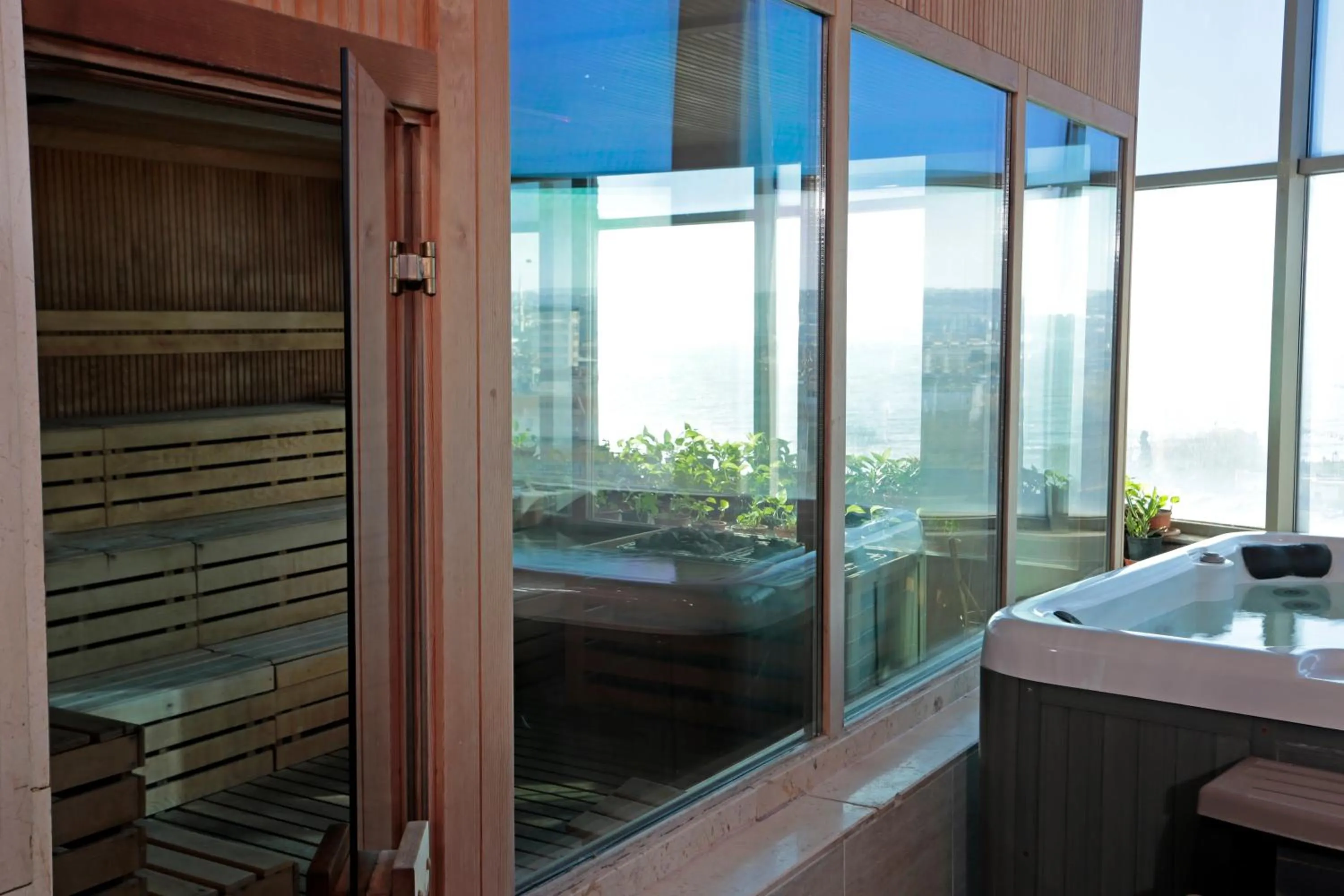 Sauna in Eser Premium Hotel & Spa
