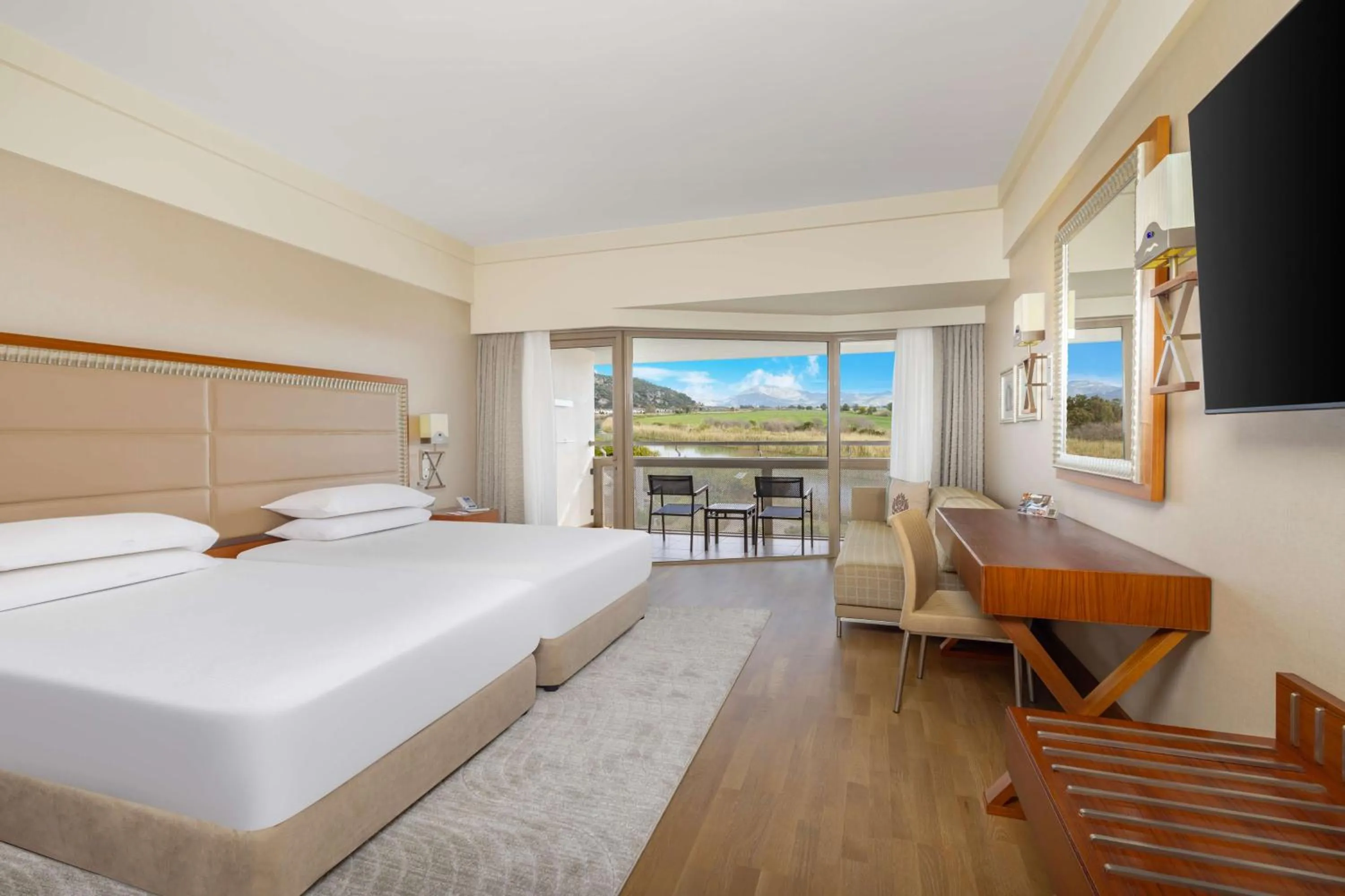 Bed in Hilton Dalaman Sarigerme Resort & Spa