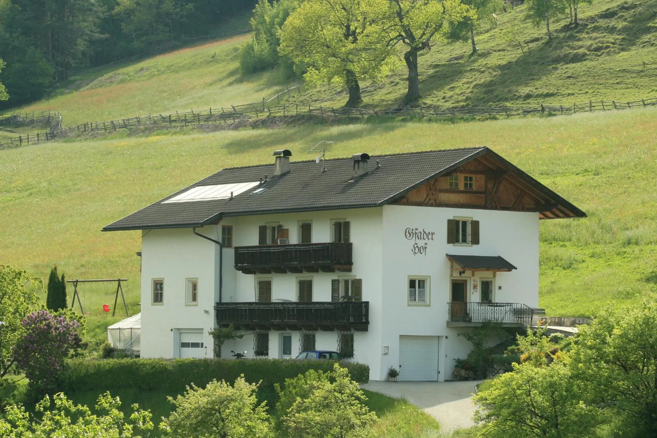 Natural landscape in Agriturismo Gfaderhof