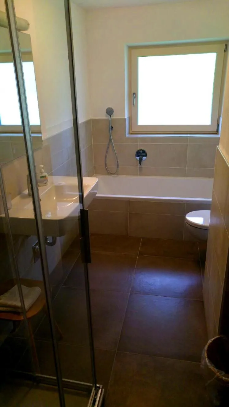Bathroom in Agriturismo Gfaderhof