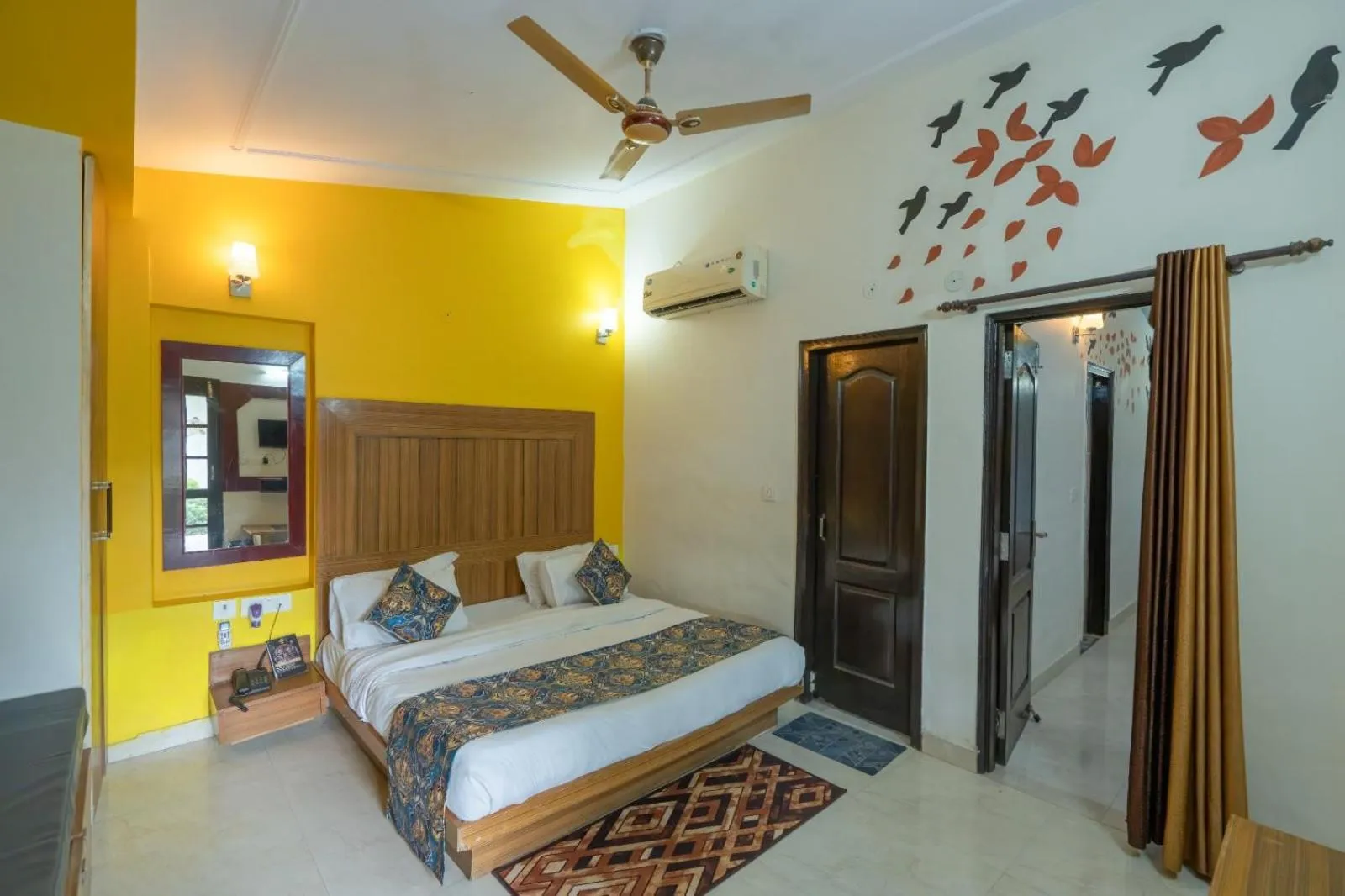 Bed in Corbett Treat Resort By Atya Hotels