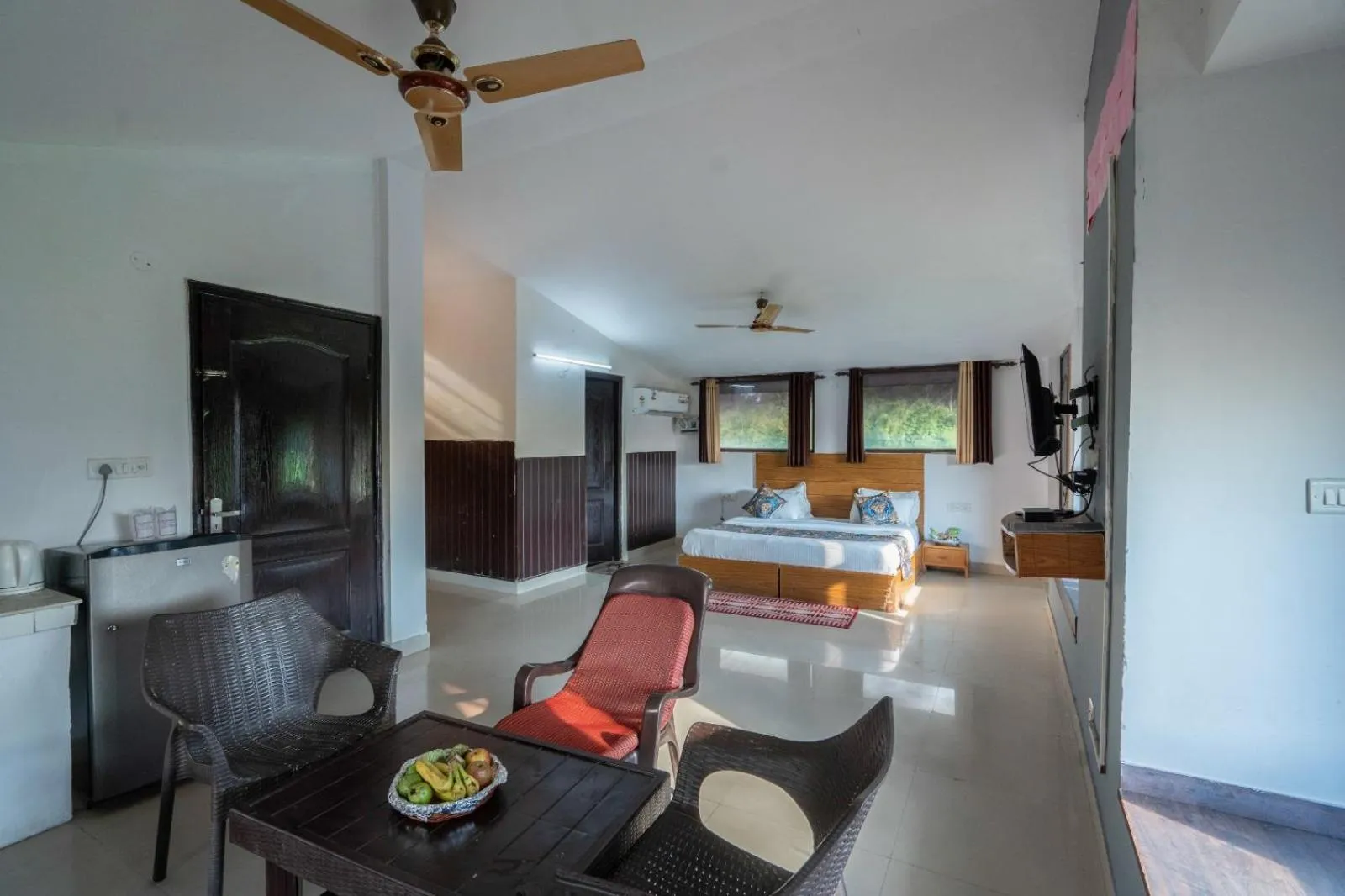 Bed in Corbett Treat Resort By Atya Hotels