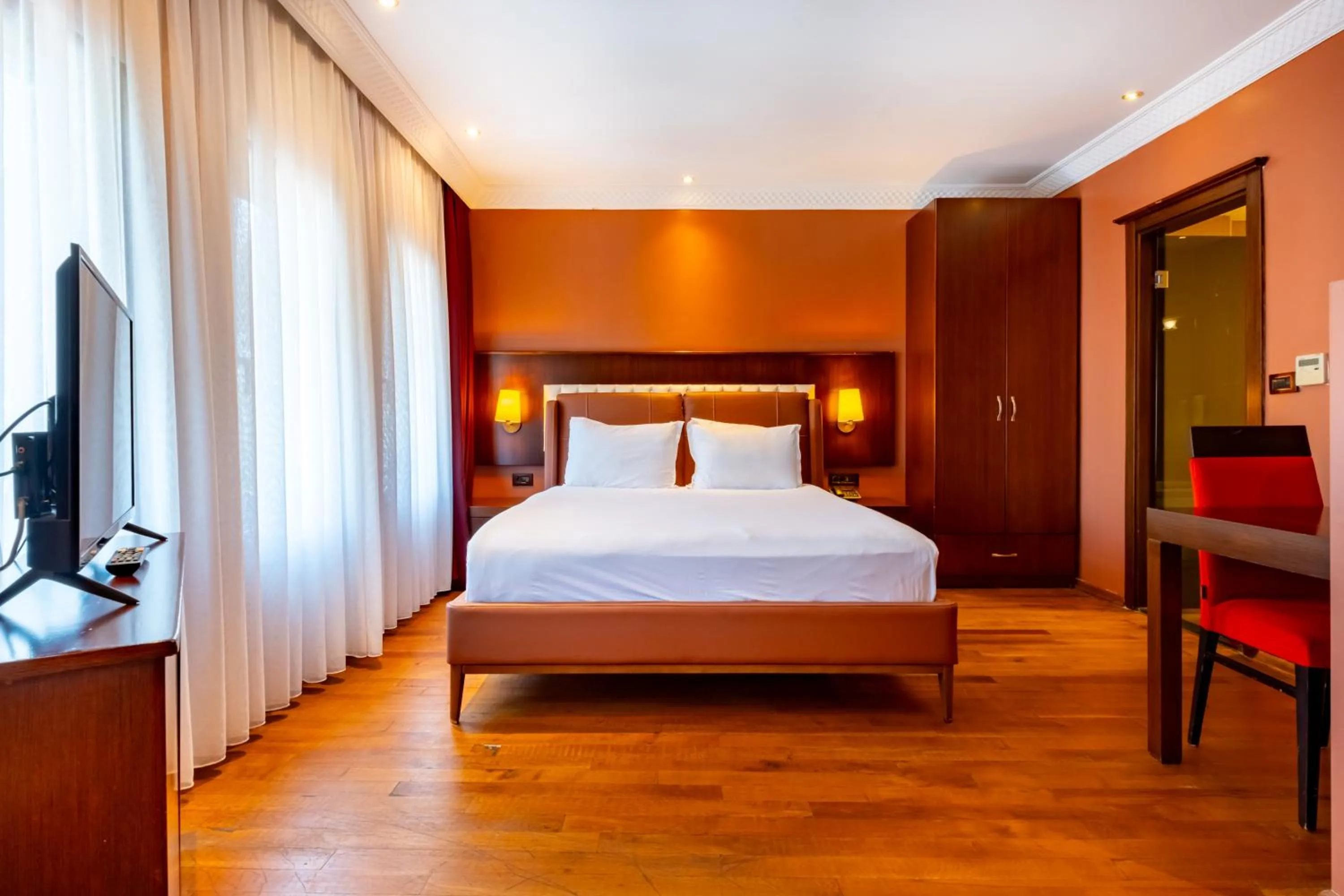 Bedroom, Bed in Mangana Konak Hotel