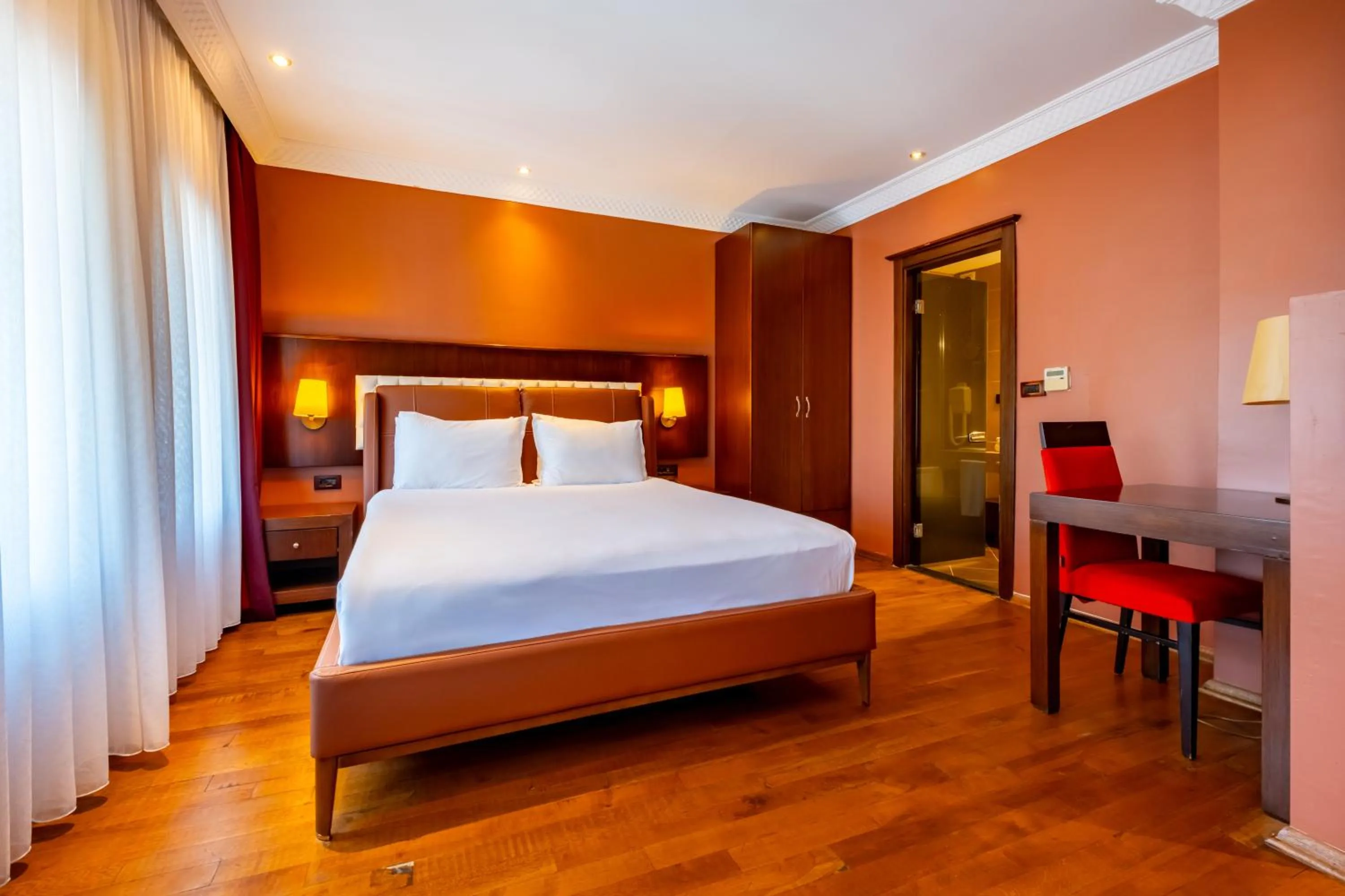 Bedroom, Bed in Mangana Konak Hotel