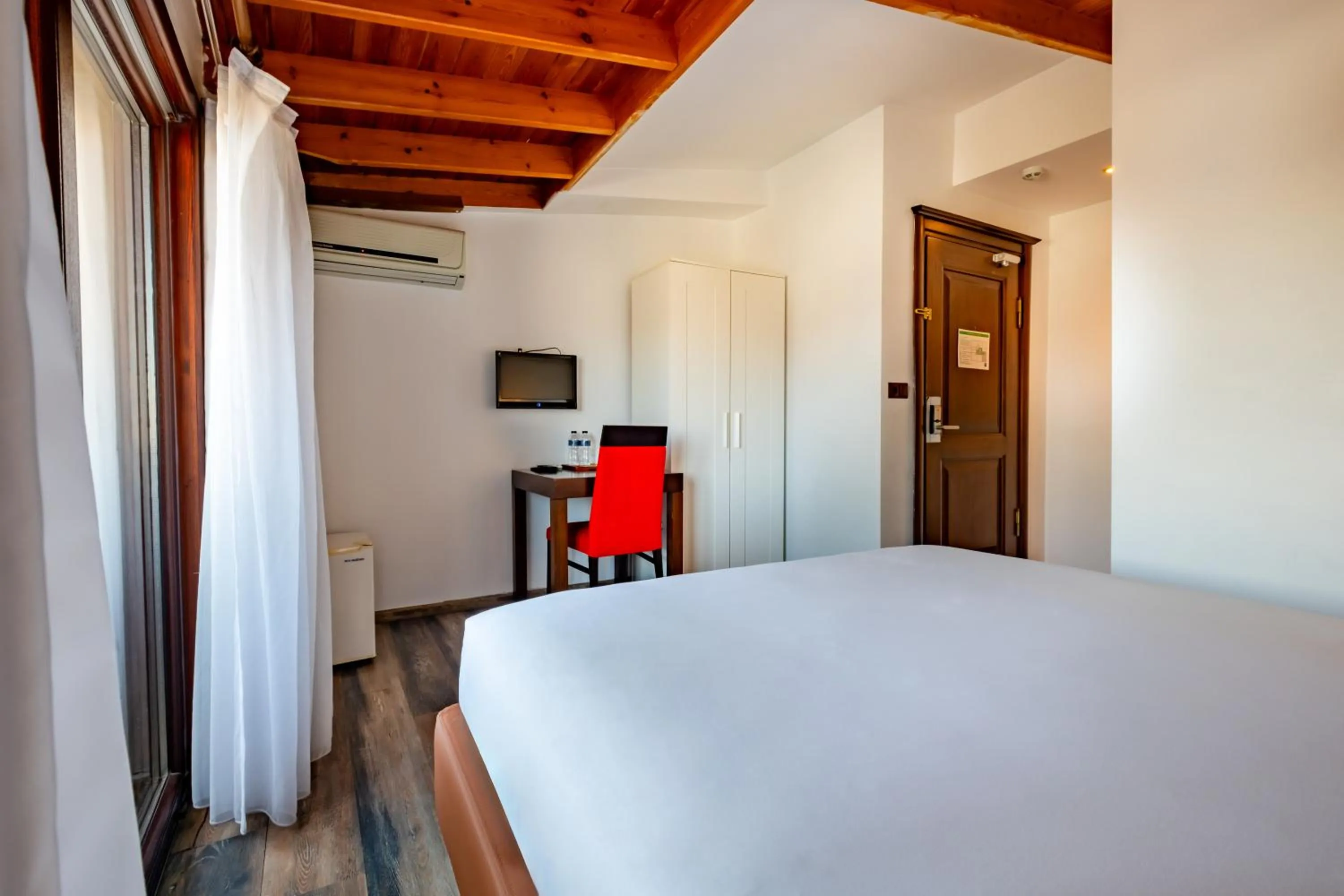 Bed in Mangana Konak Hotel