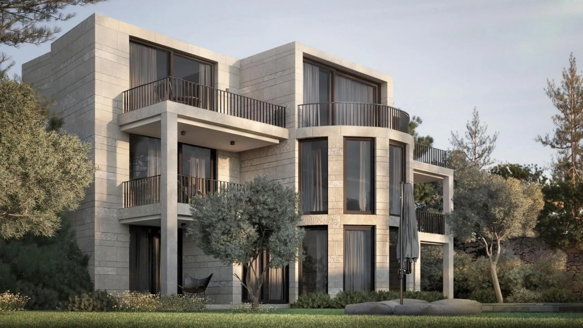 Facade/entrance in Duja Bodrum