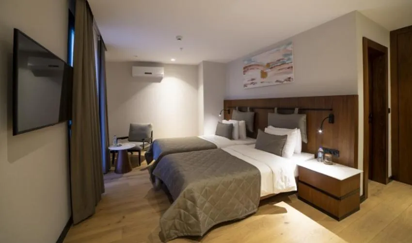 Photo of the whole room, Bed in Duja Bodrum