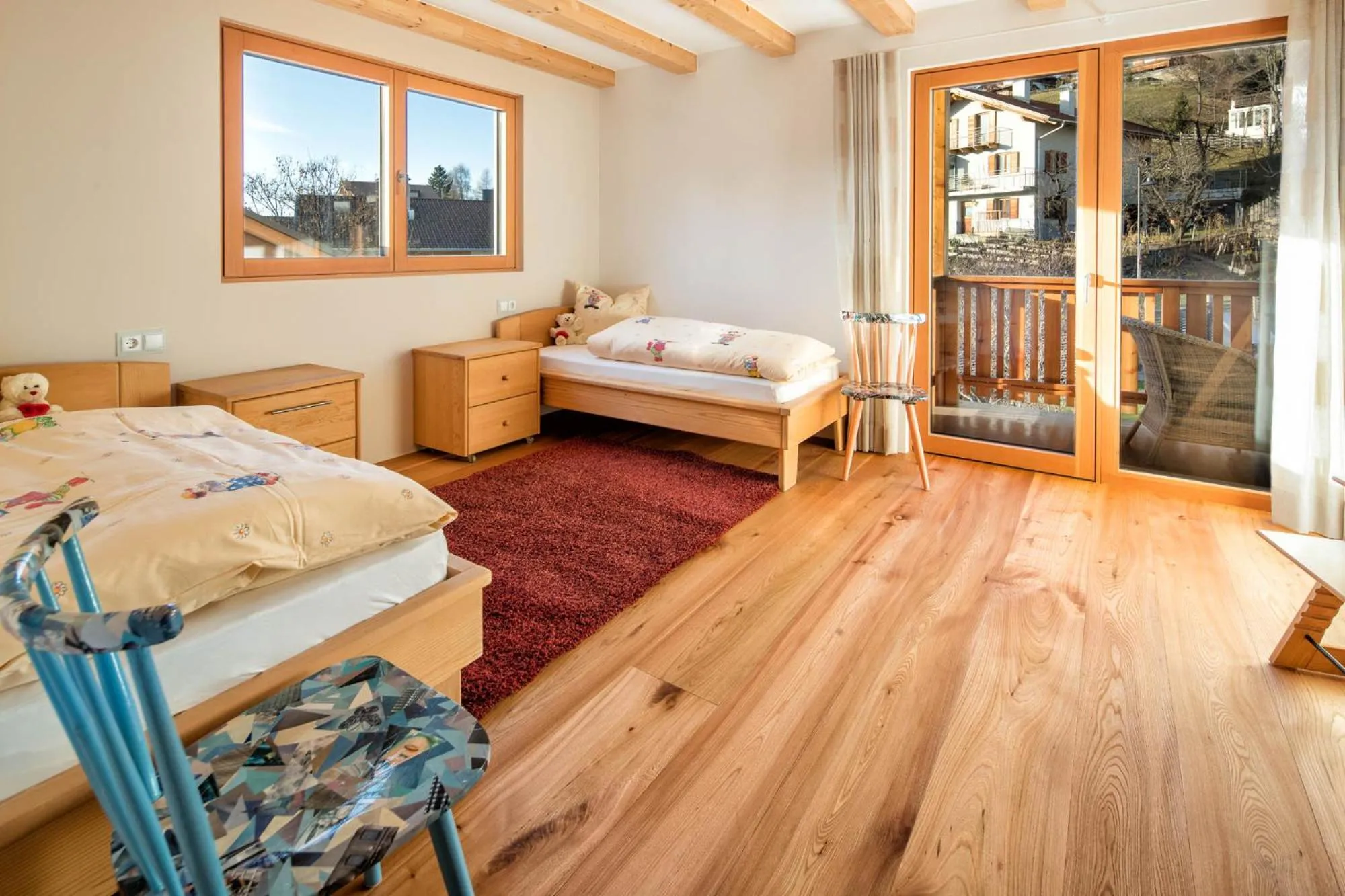 Photo of the whole room, Bed in Spanglerhaus