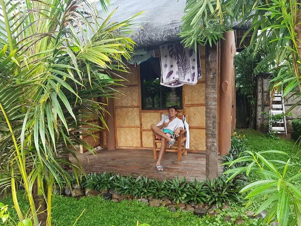 Garden in Calayo Beach Resort