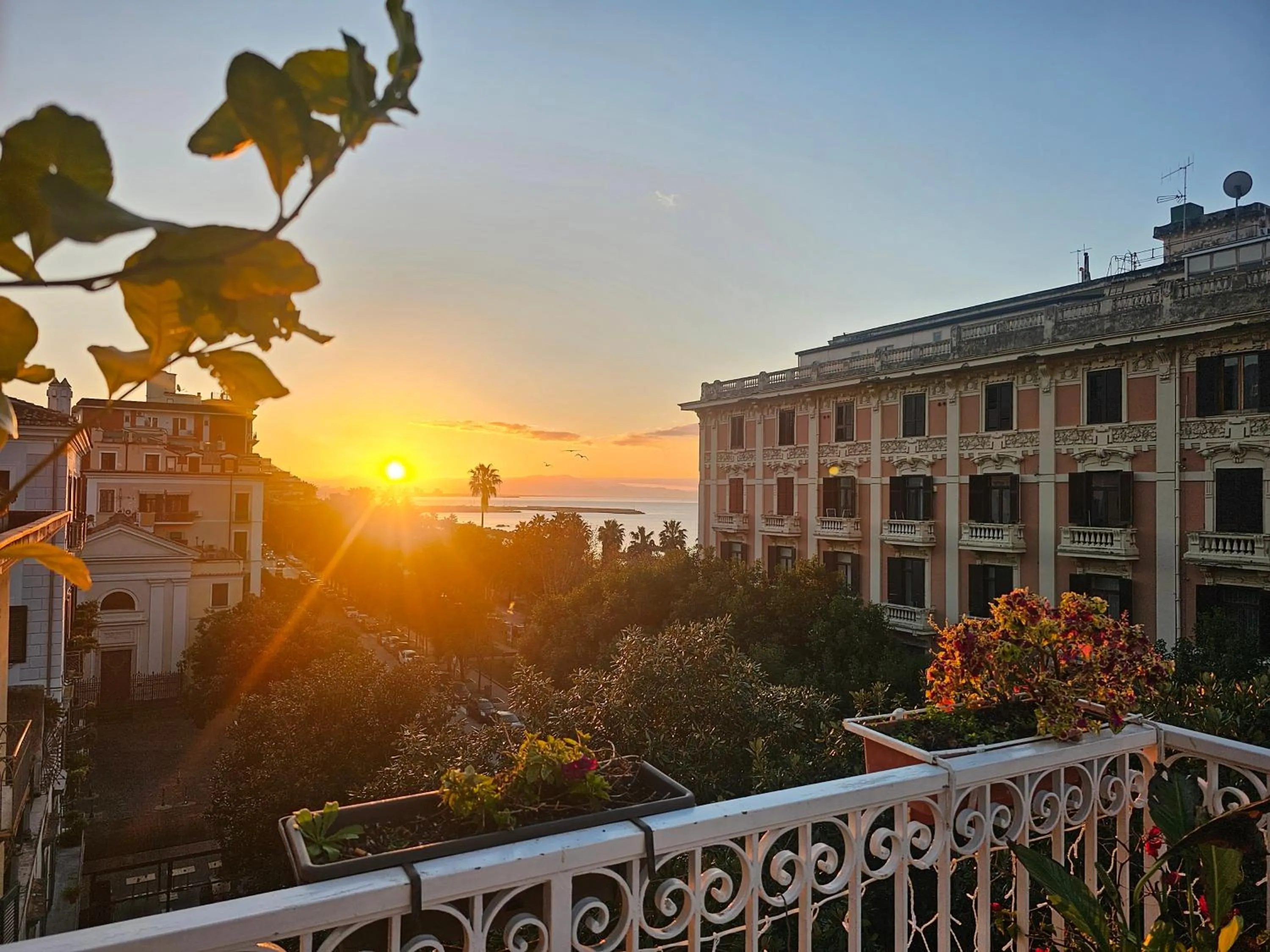 Balcony/Terrace in B&B Divina Salerno
