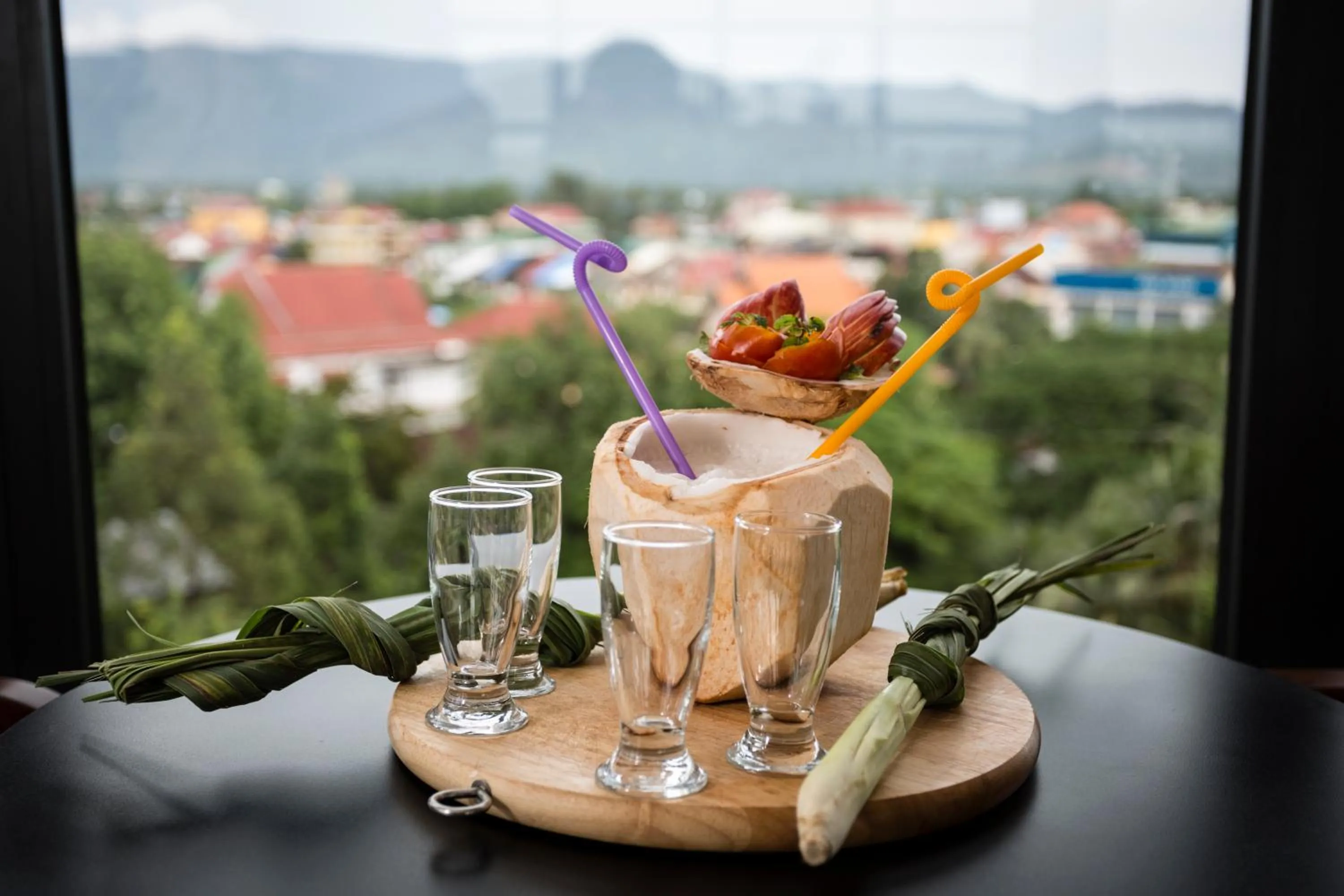 Non alcoholic drinks in Boutique Kampot Hotel
