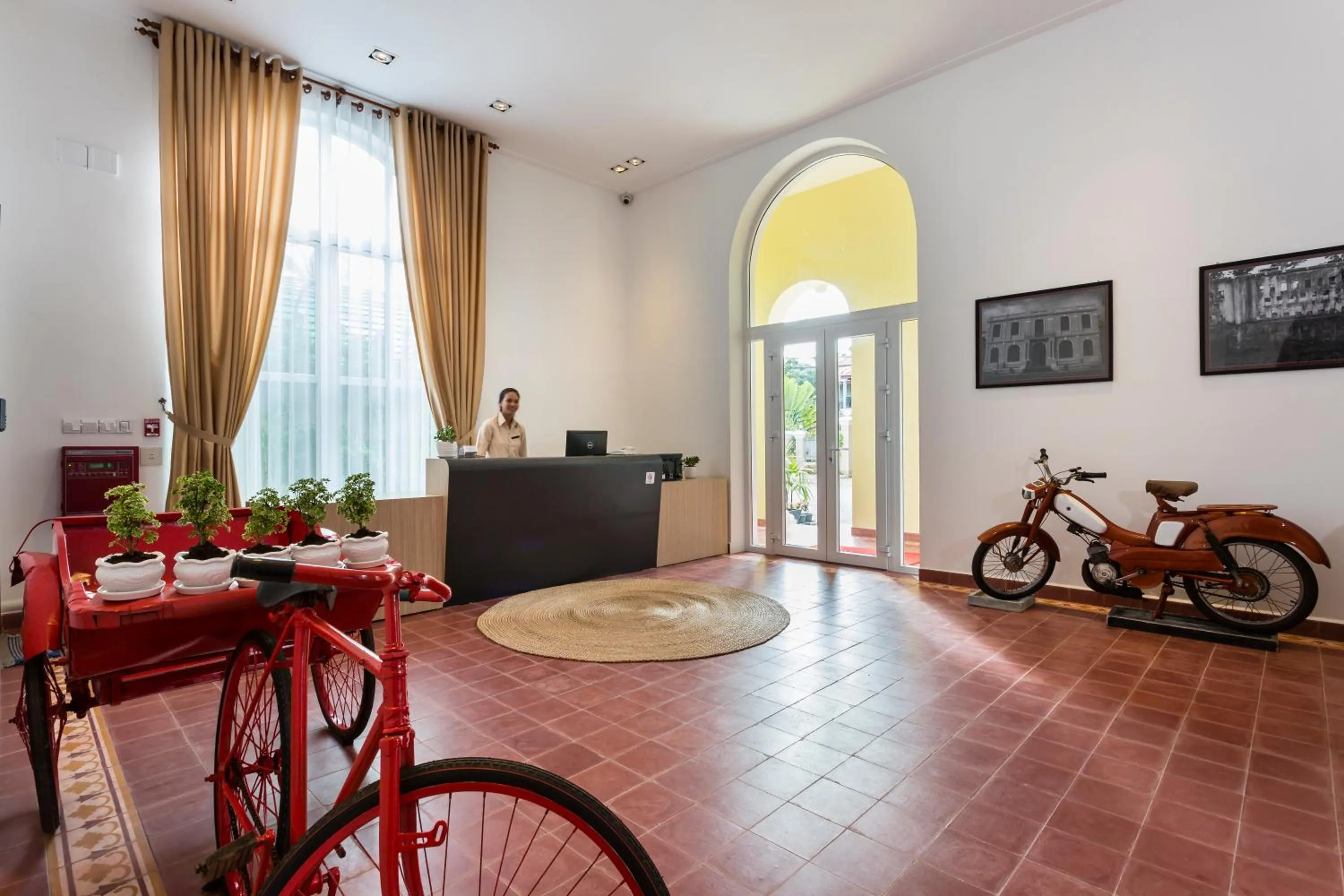 Lobby or reception in Boutique Kampot Hotel