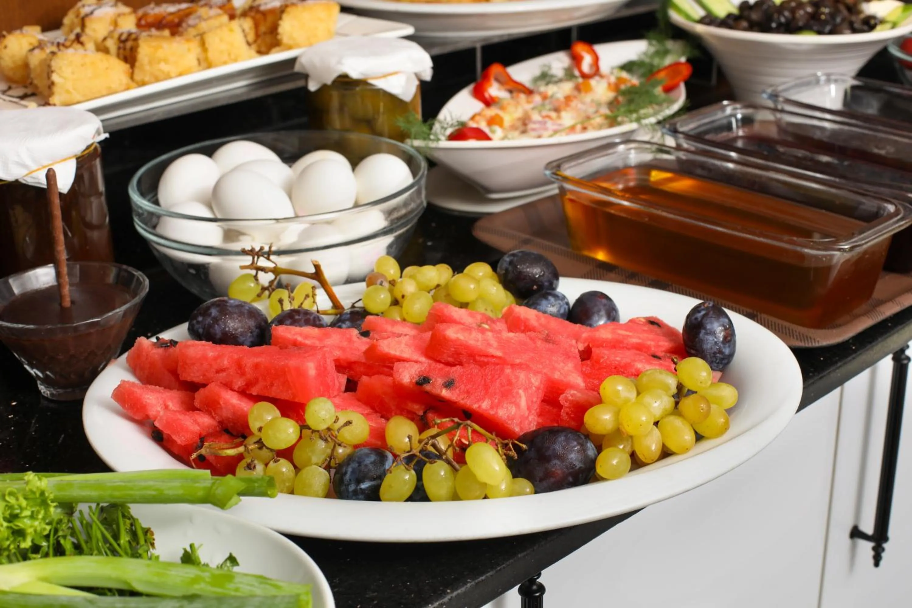 Buffet breakfast in Aldem Hotel