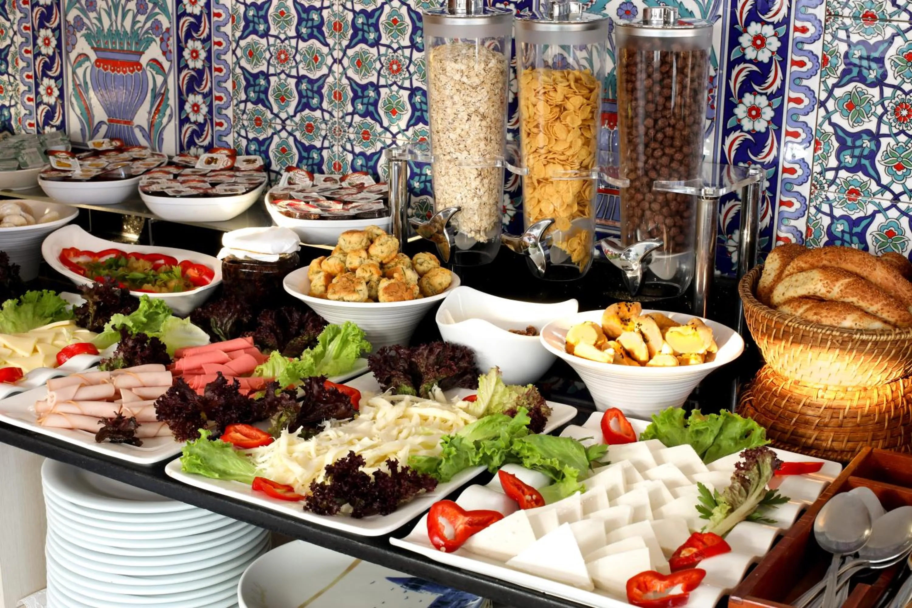 Buffet breakfast in Aldem Hotel