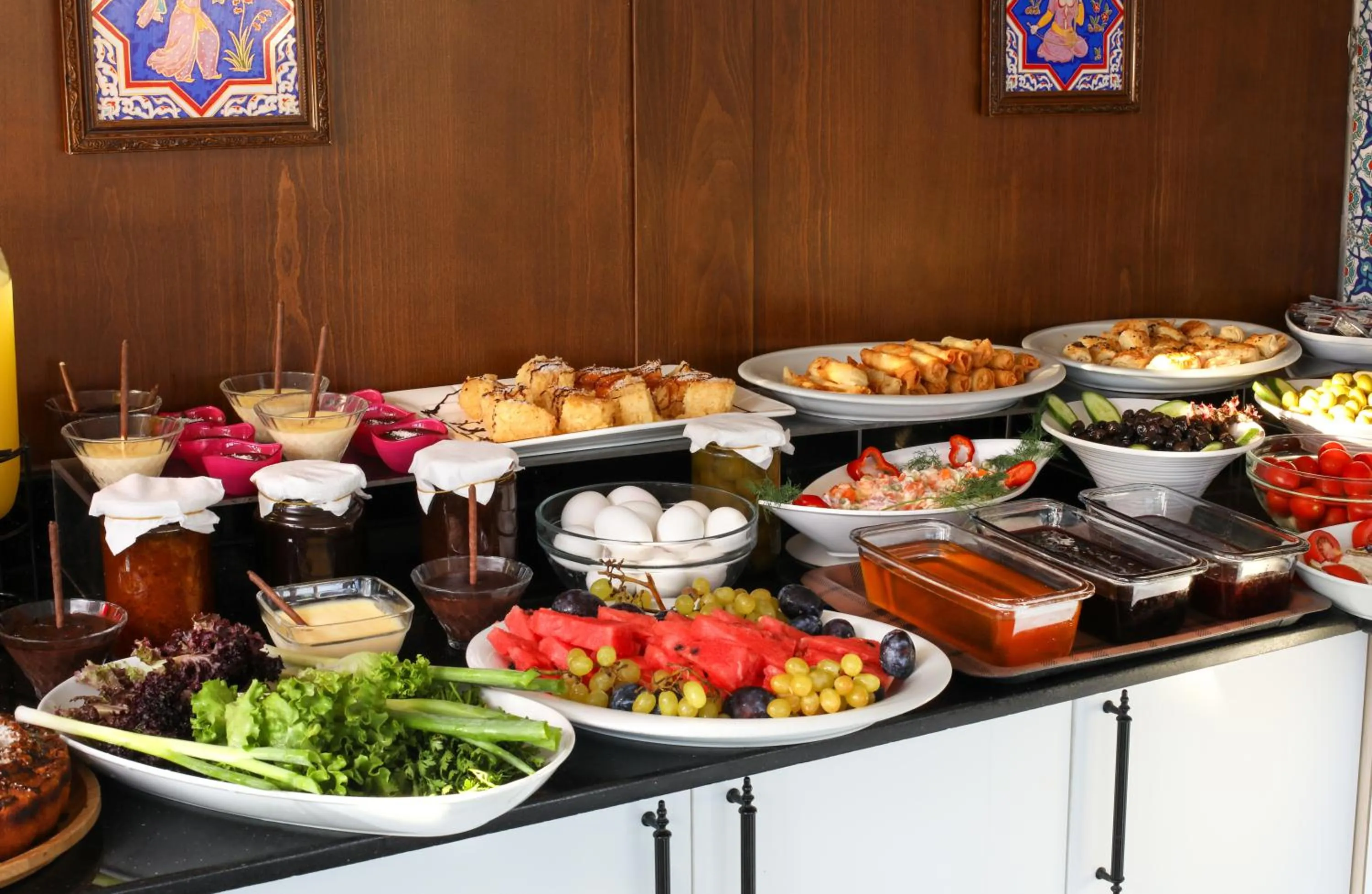 Buffet breakfast in Aldem Hotel