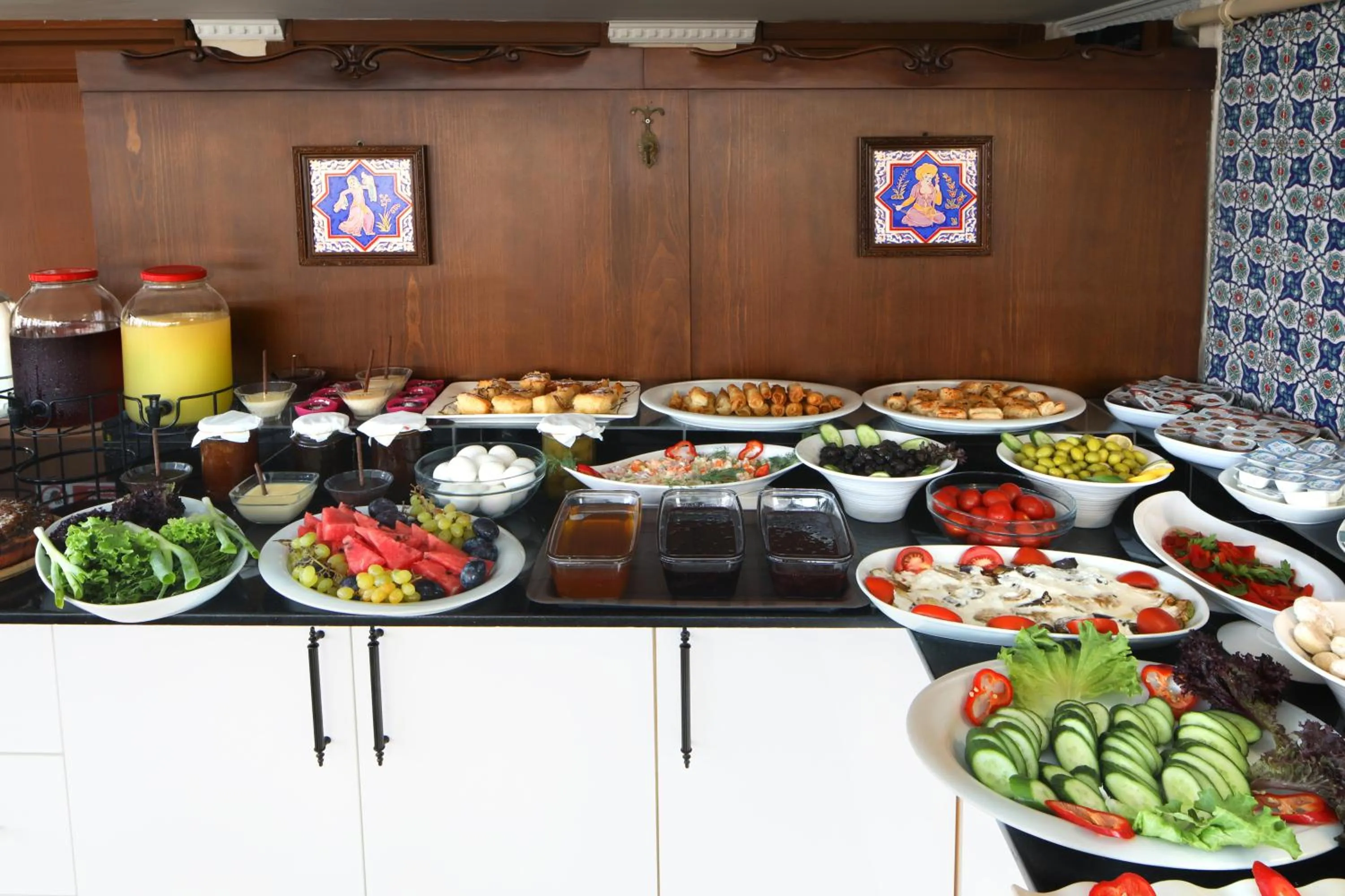 Buffet breakfast in Aldem Hotel