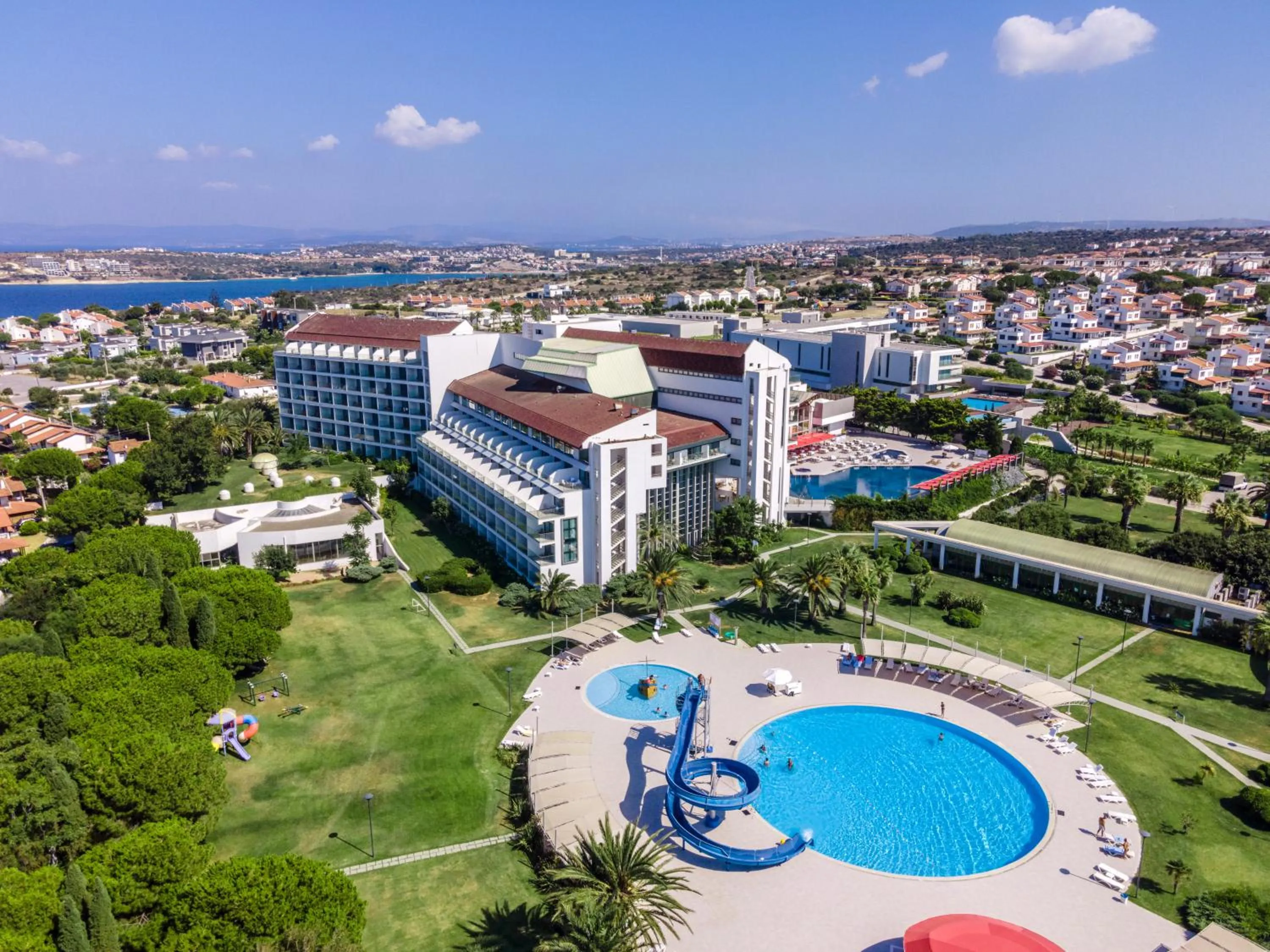 Bird's eye view in Grand Hotel Ontur Cesme