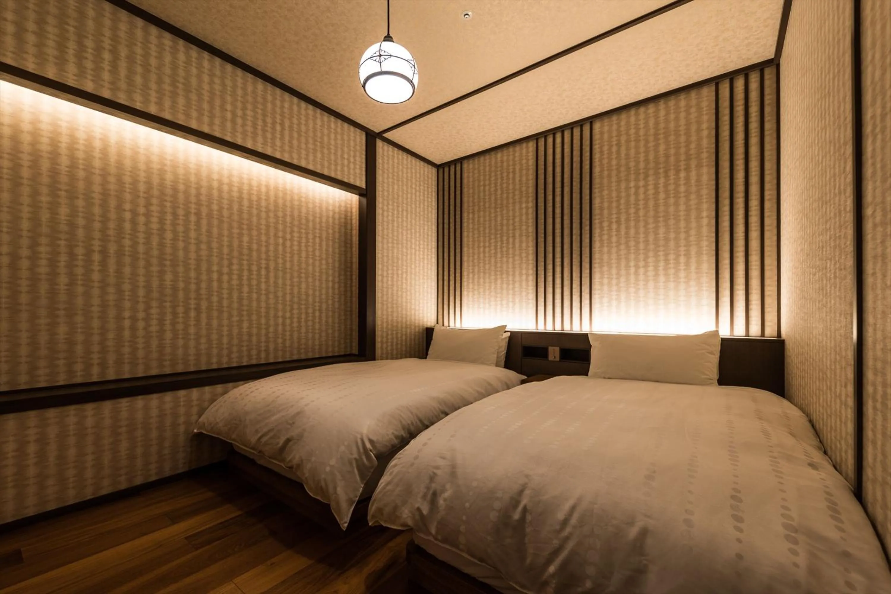 Bed in Hakone Kowakien Tenyu