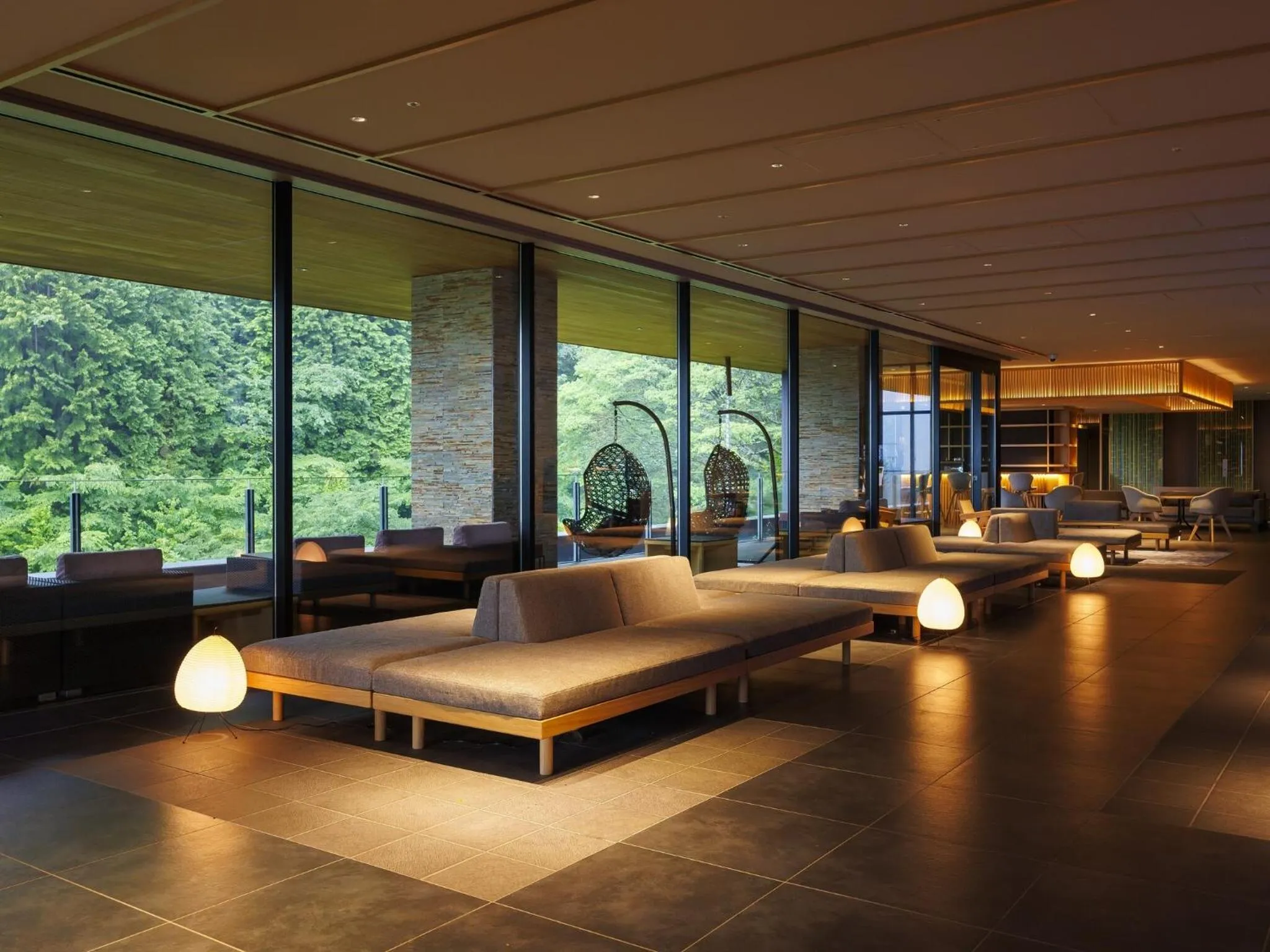 Lobby or reception in Hakone Kowakien Tenyu