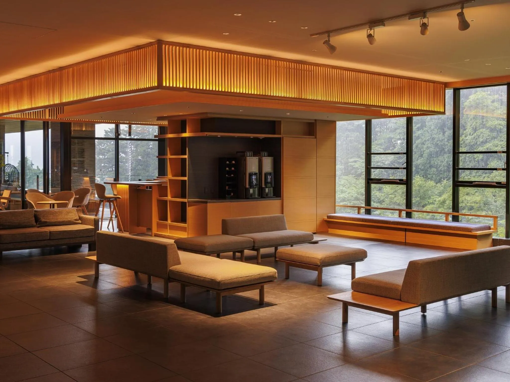 Lobby or reception in Hakone Kowakien Tenyu