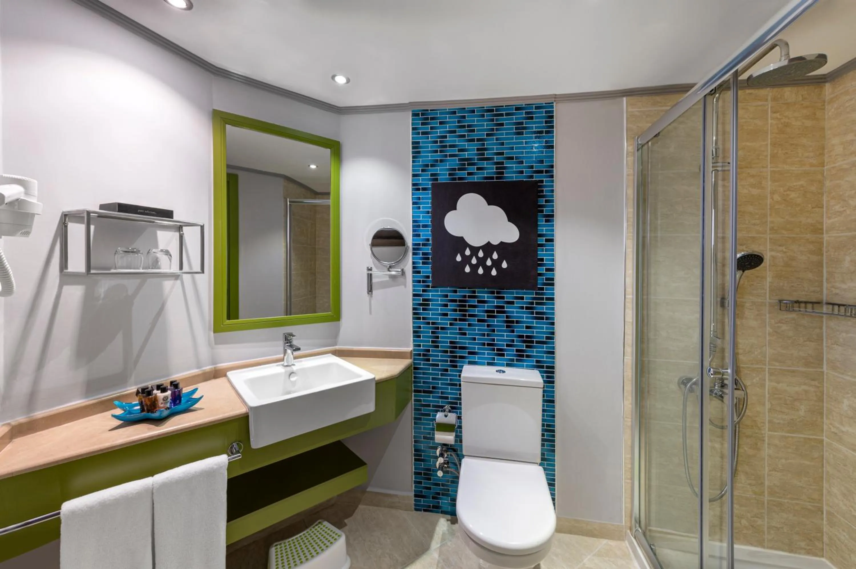 Shower in Selectum Family Resort Belek