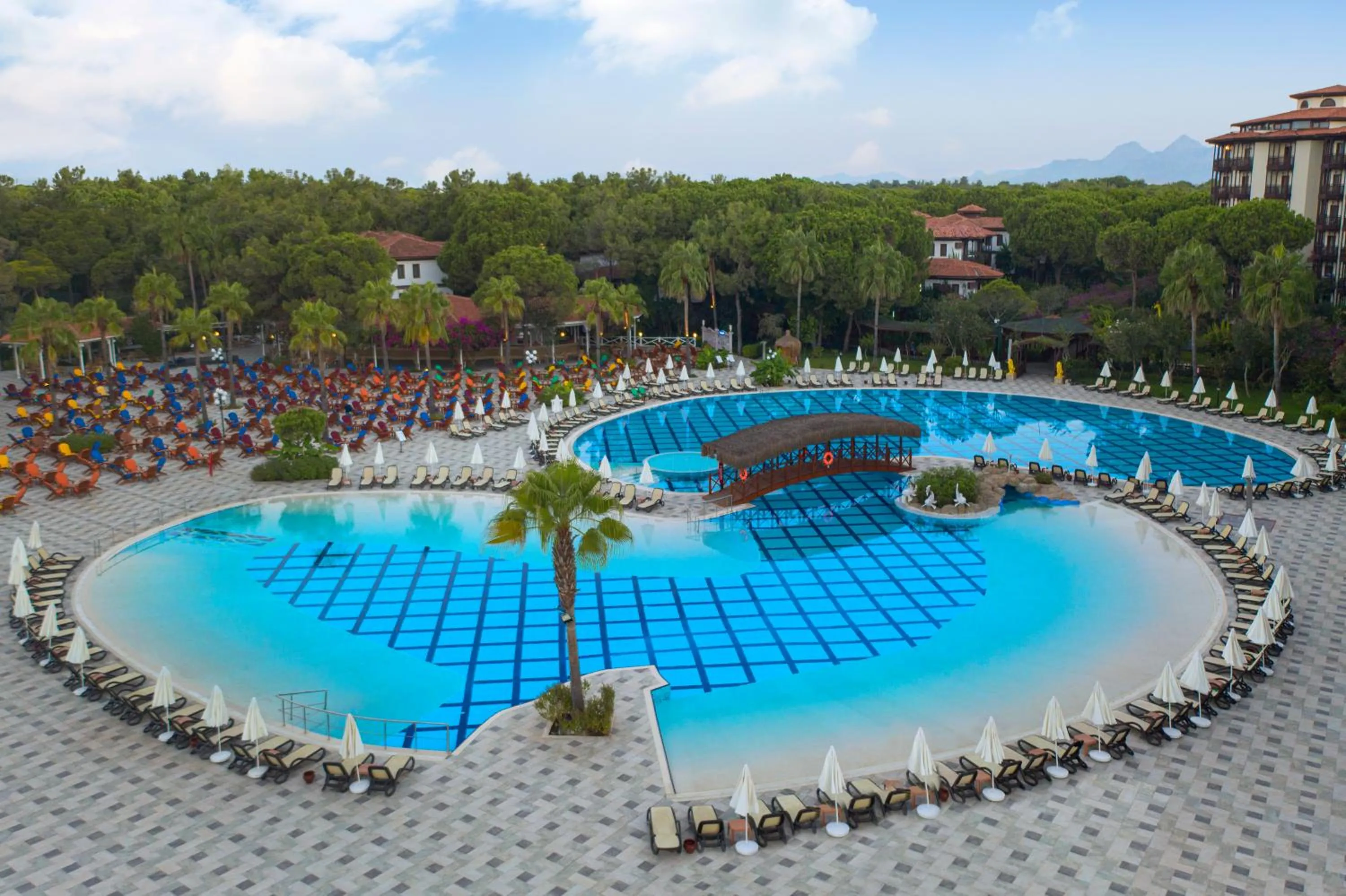 Pool view in Selectum Family Resort Belek