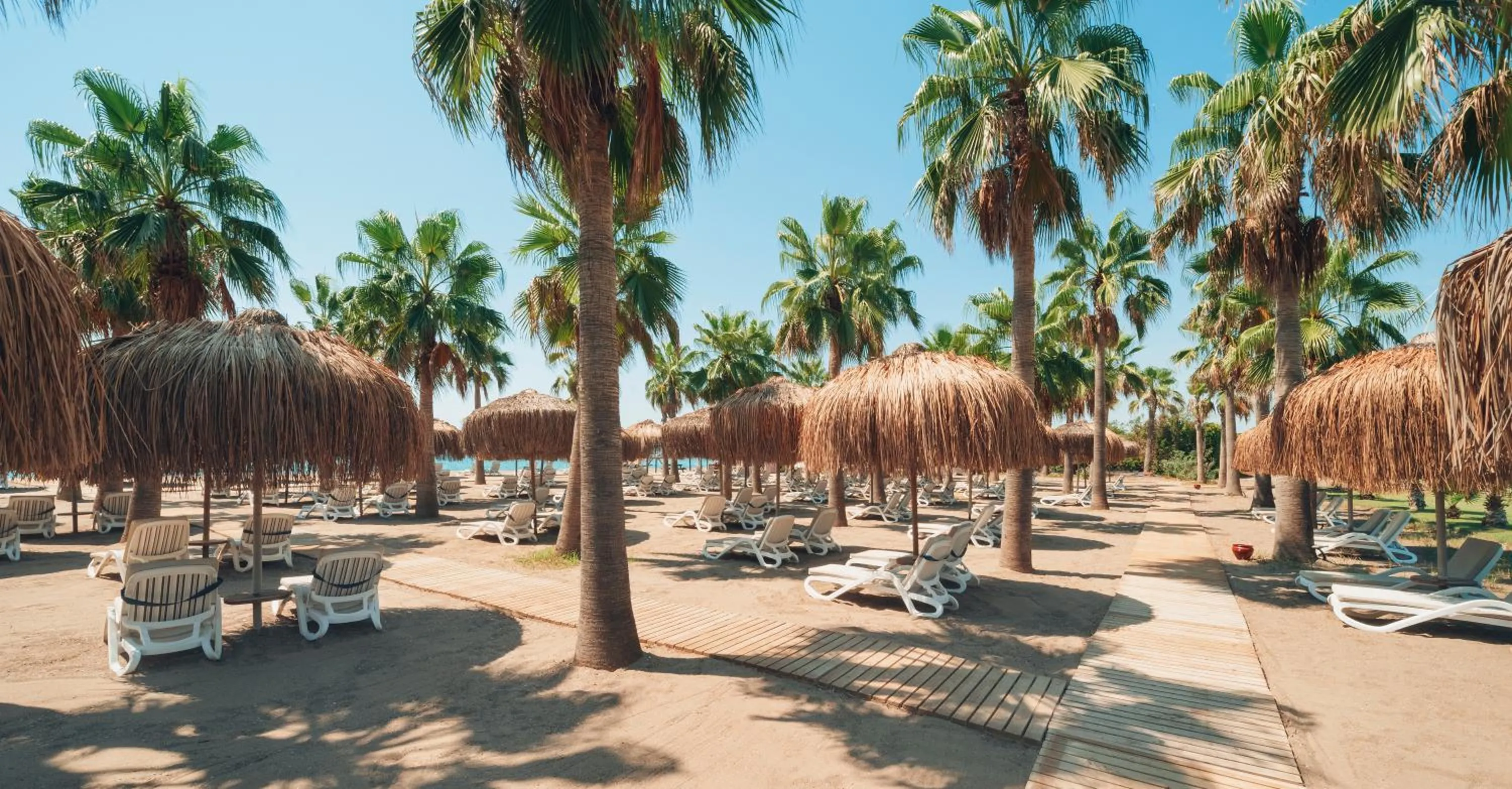 Beach in Selectum Family Resort Belek