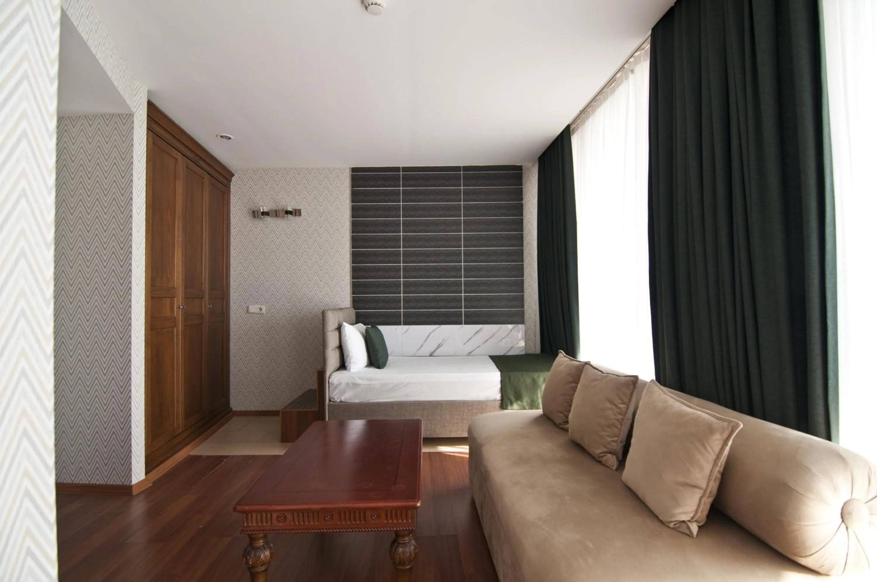 Bed in Artefes Hotel Old City