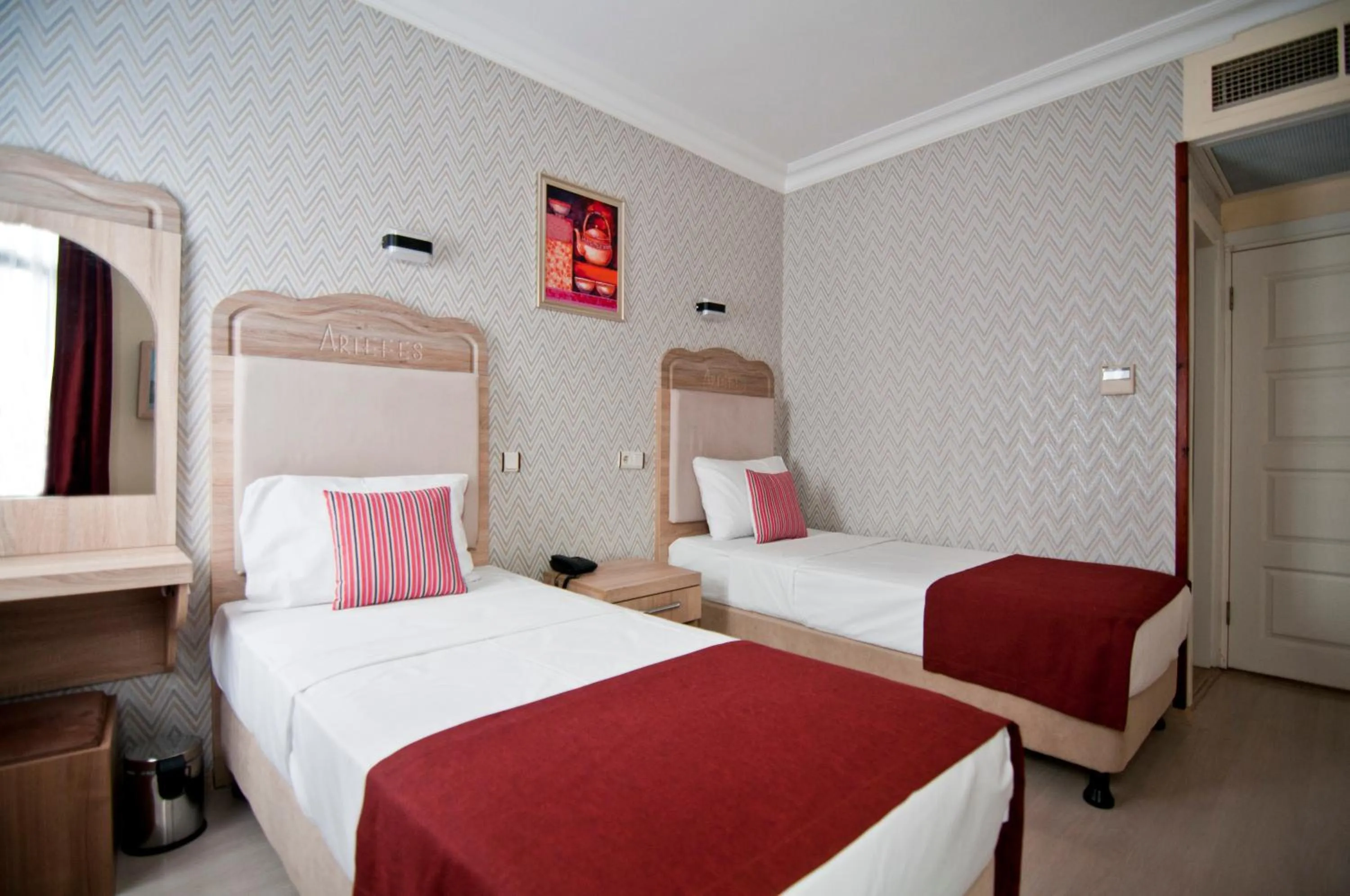 Bed in Artefes Hotel Old City