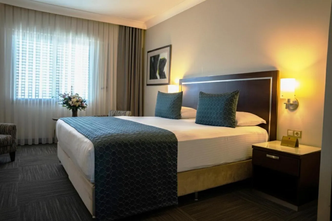 Bed in Kaya Prestige Oteli