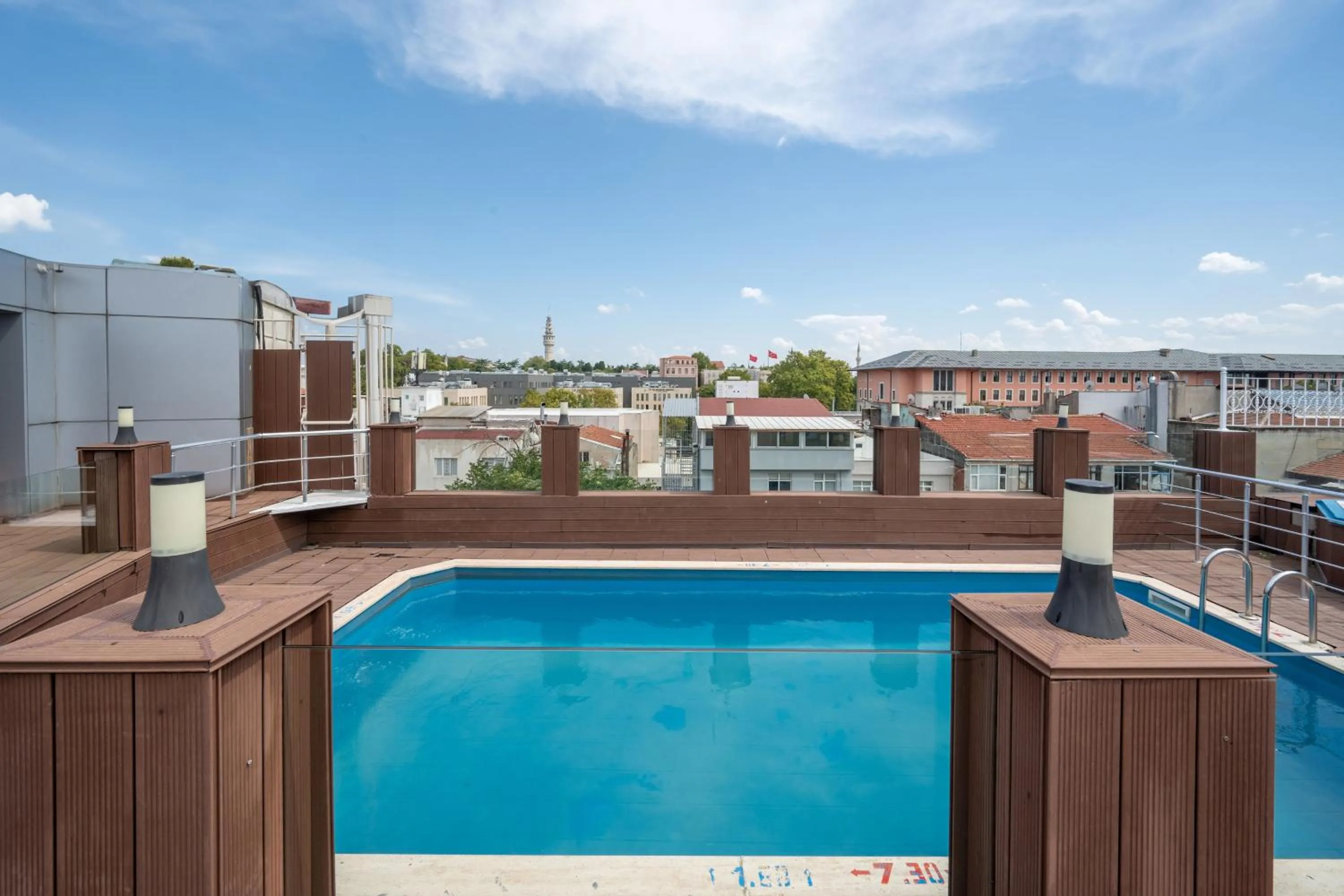 Swimming pool in Klas Hotel Istanbul Old City
