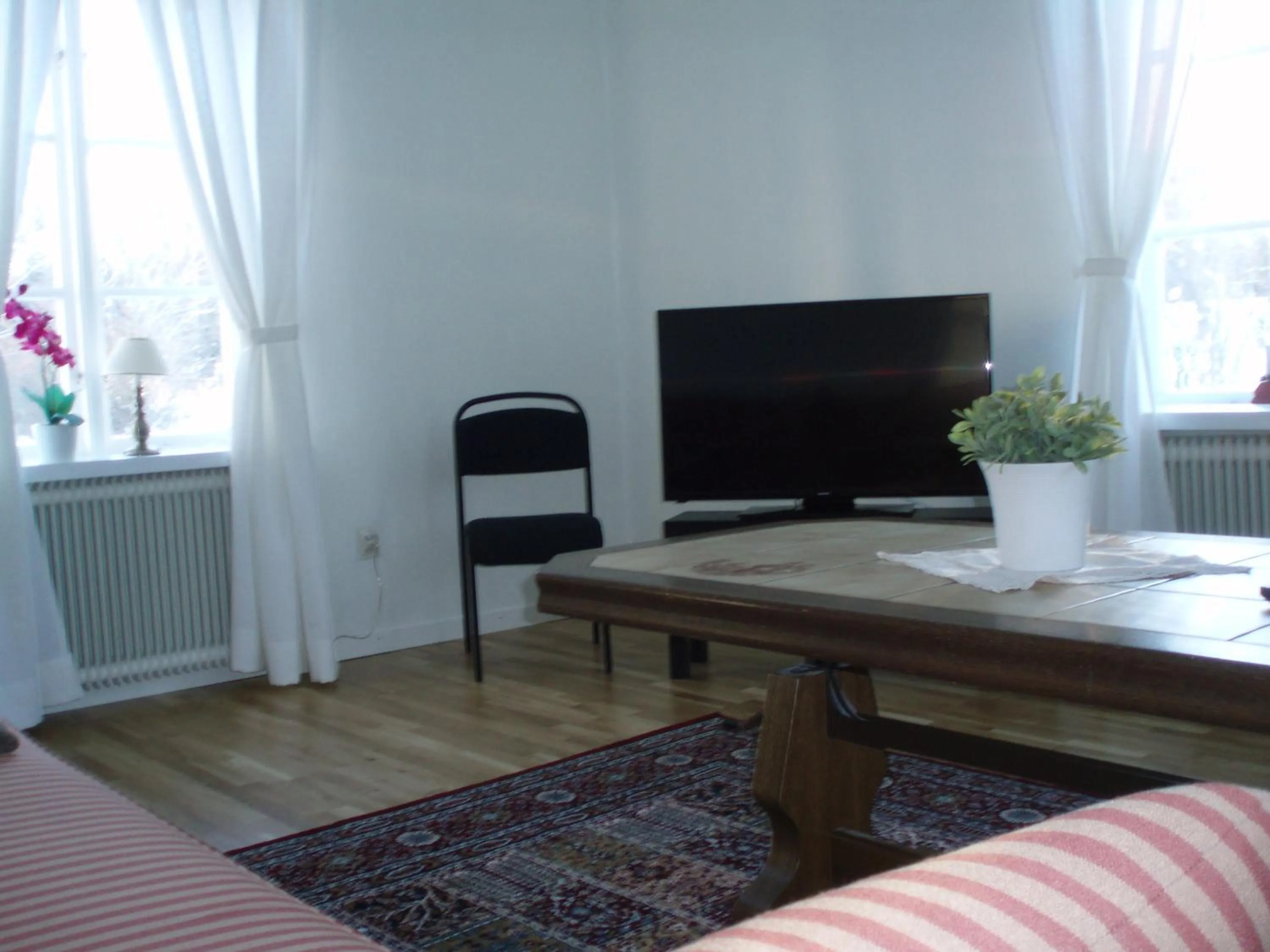 Seating area in Åkerby Herrgård