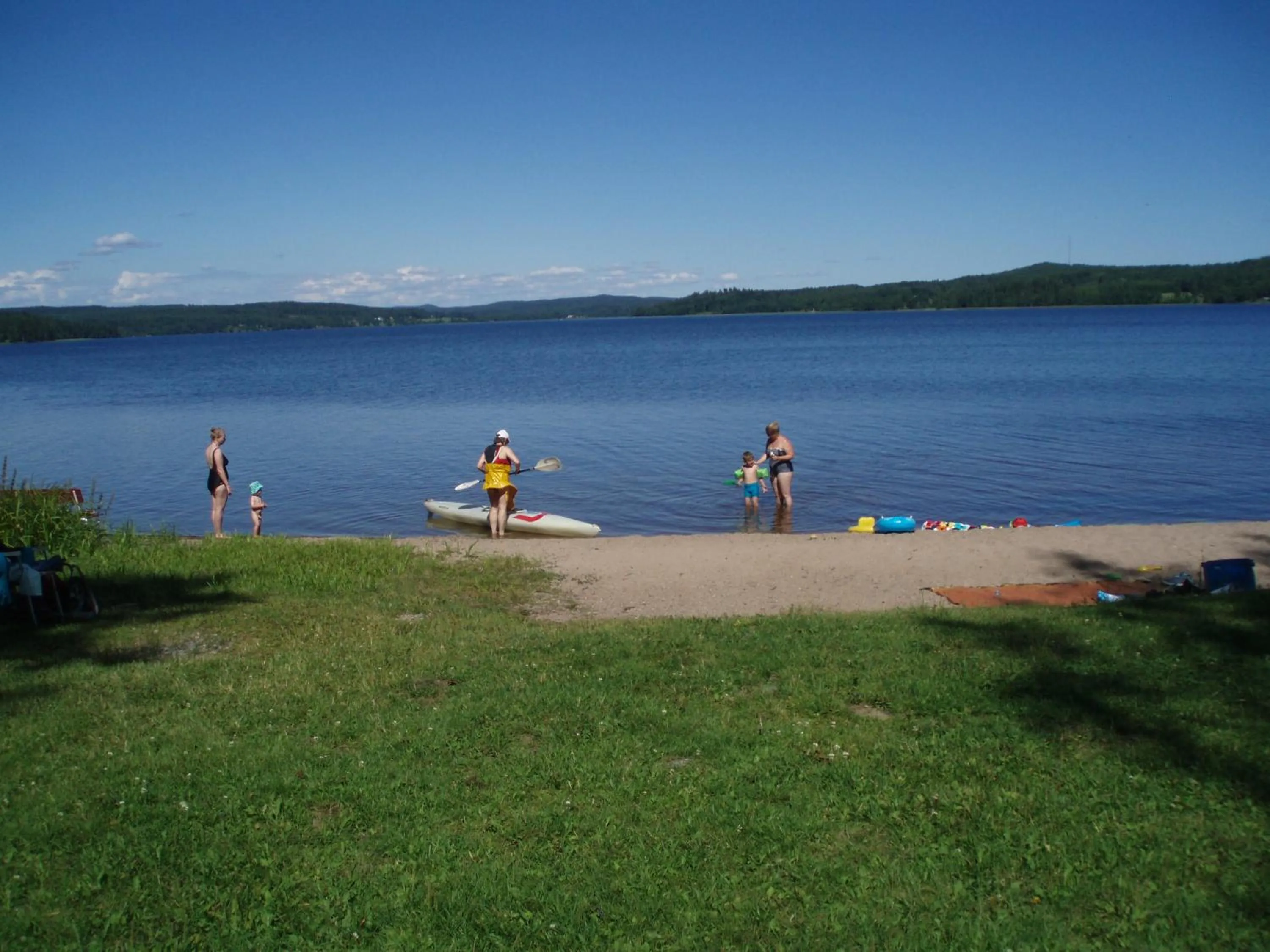 Canoeing in Åkerby Herrgård