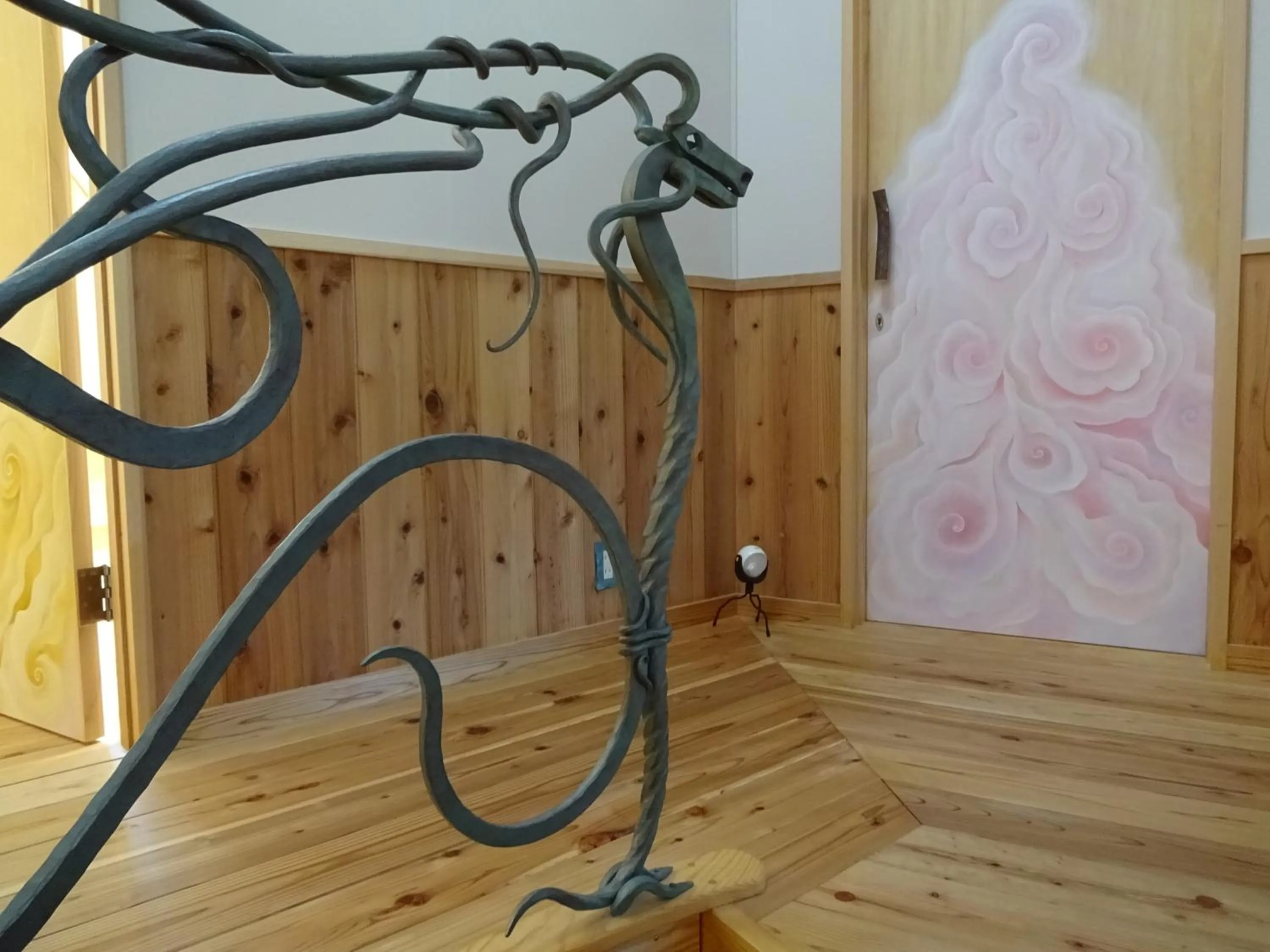 Decorative detail in Twin Dome Ryugu