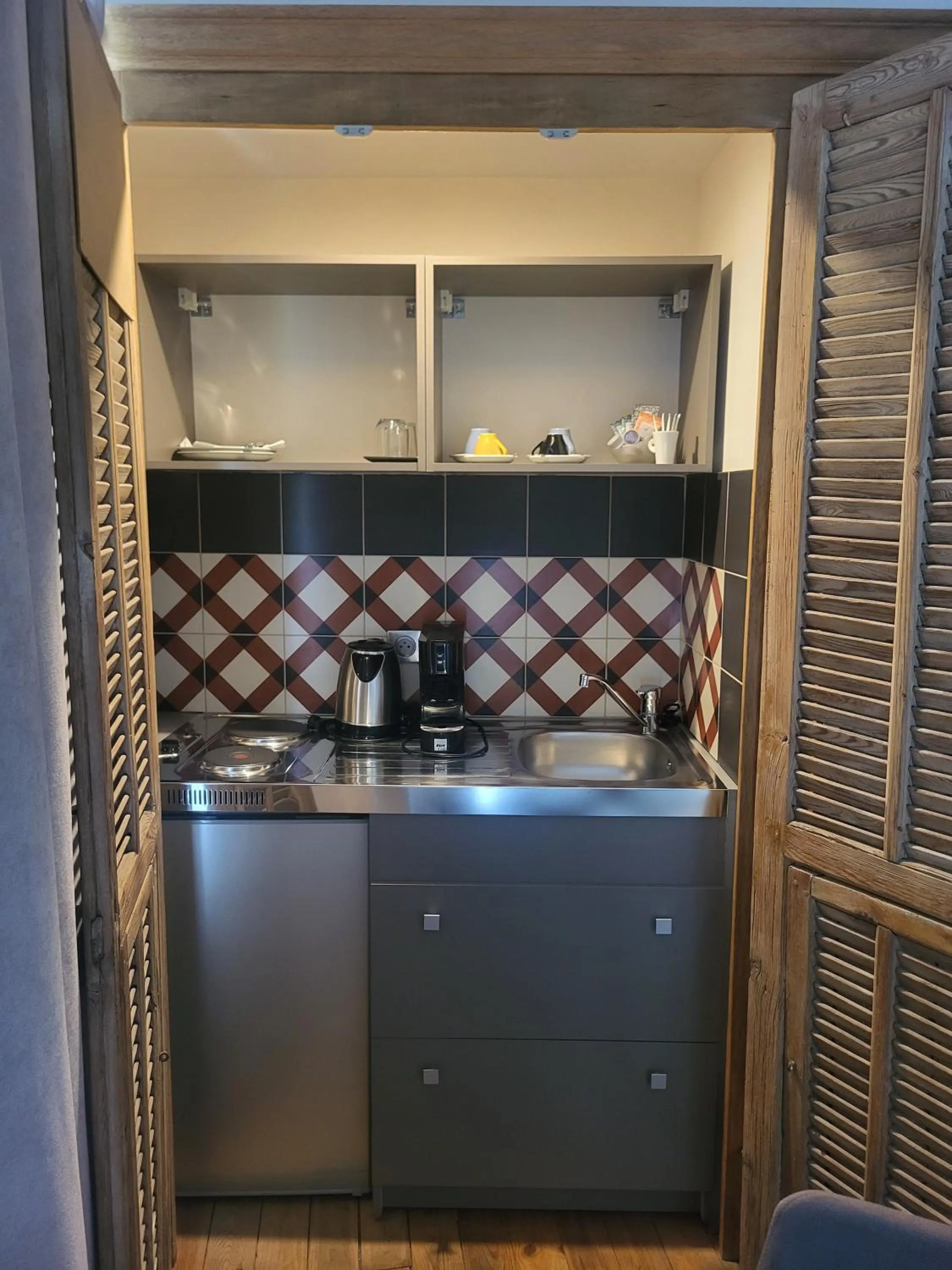 Coffee/tea facilities in Maison d'Hôtes Les Variétés