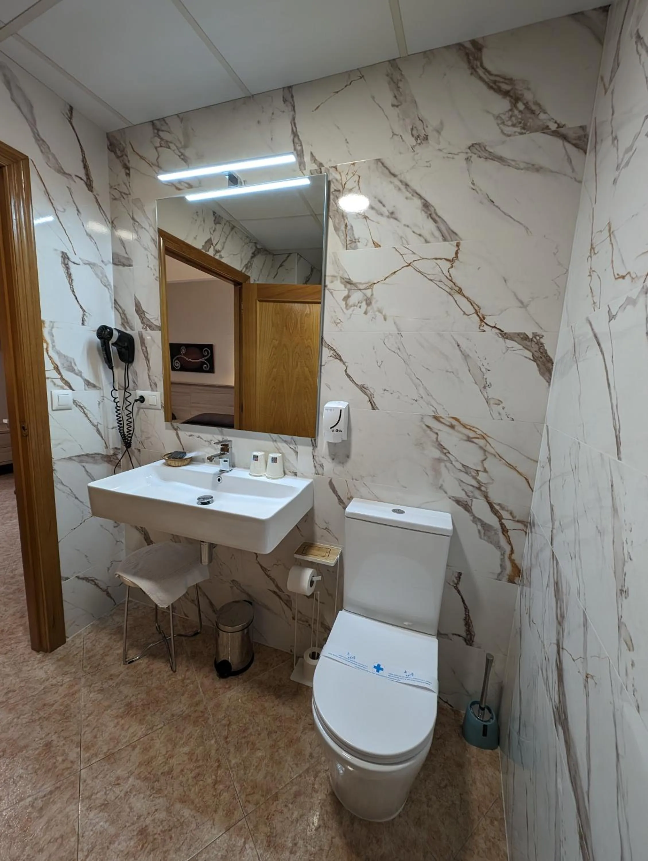 Bathroom in Gran Hotel Toledo