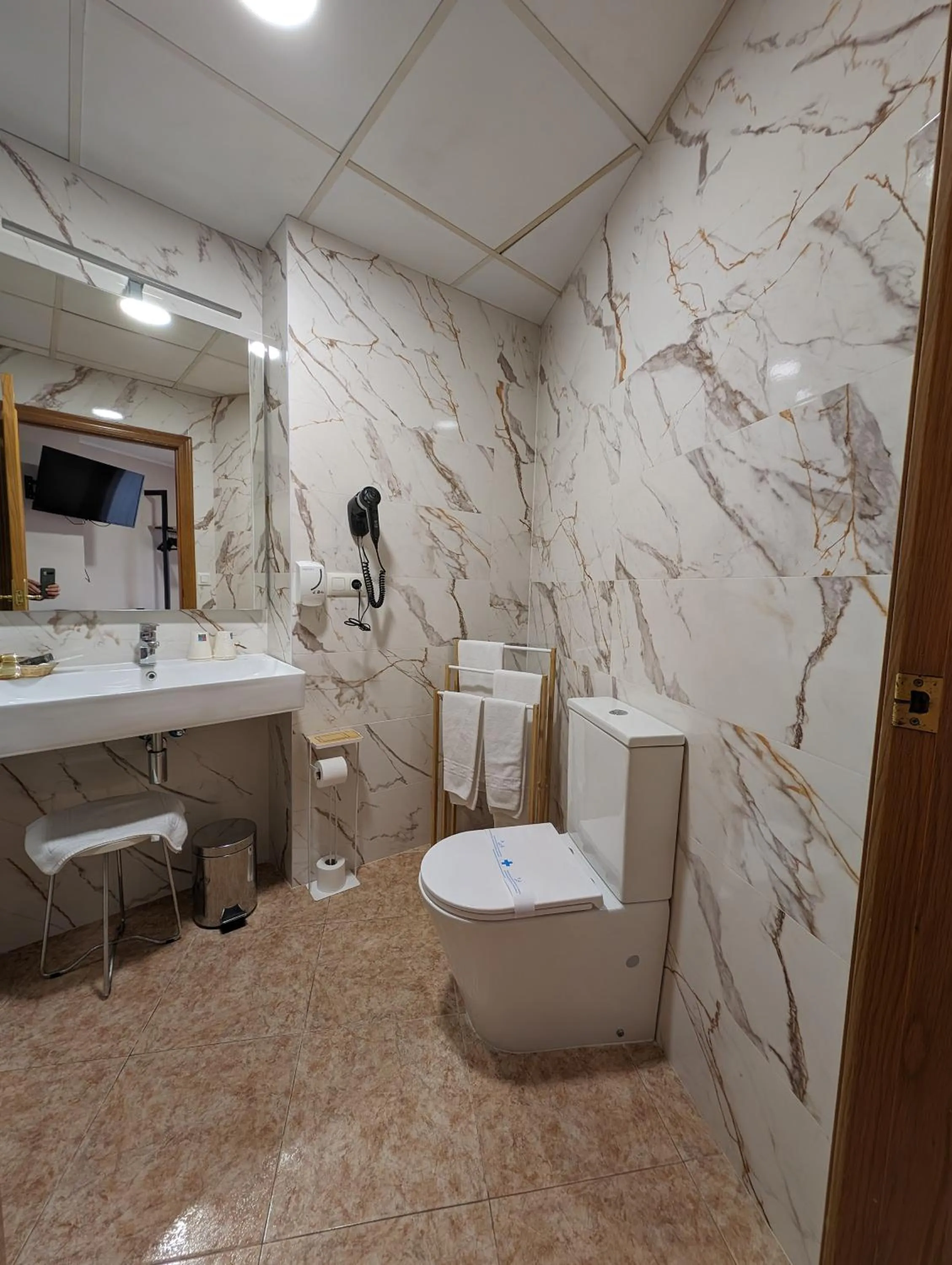 Bathroom in Gran Hotel Toledo