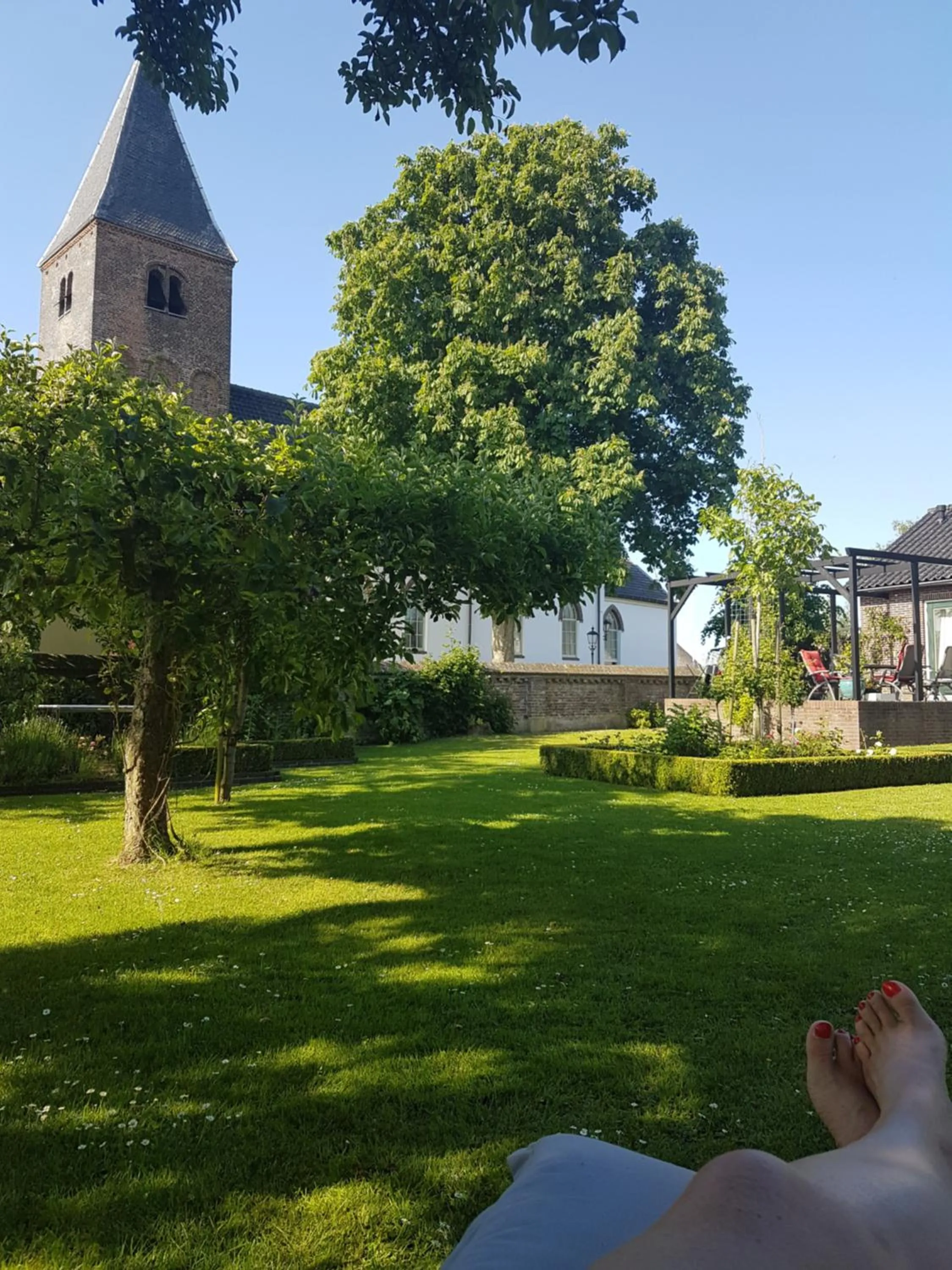 Garden in B&B 't Pakhuis