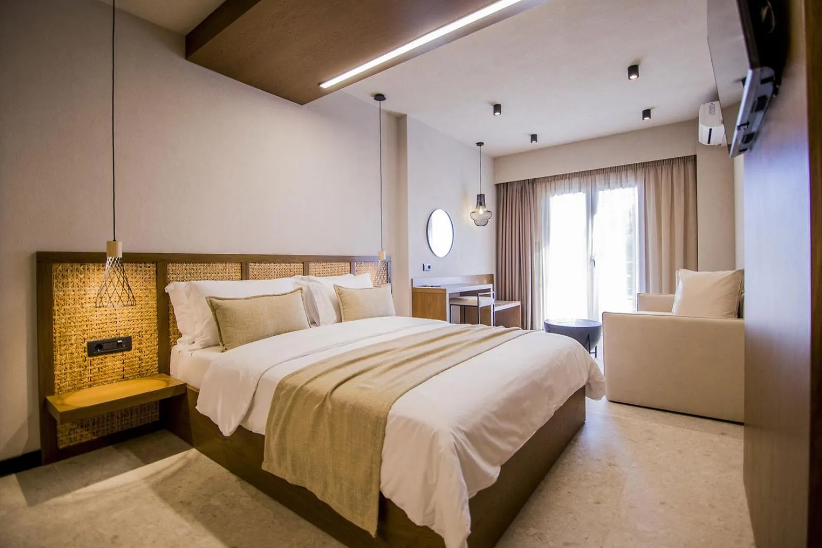 Bedroom in Kasta Beach Hotel