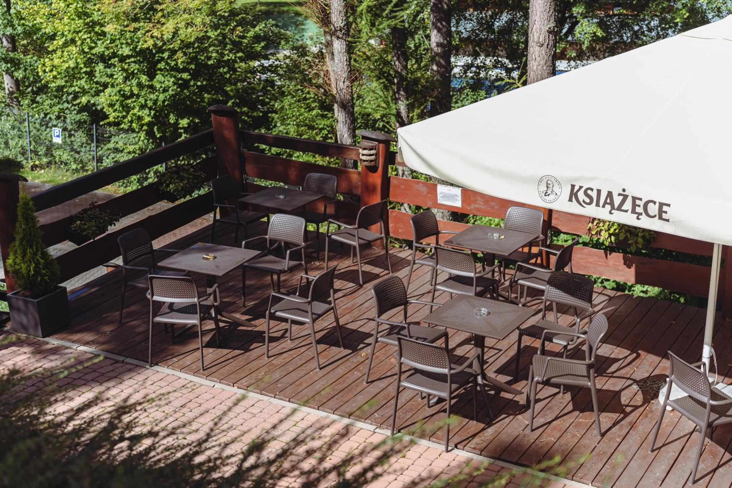 Balcony/Terrace in Centrum Green Hill Business & SPA