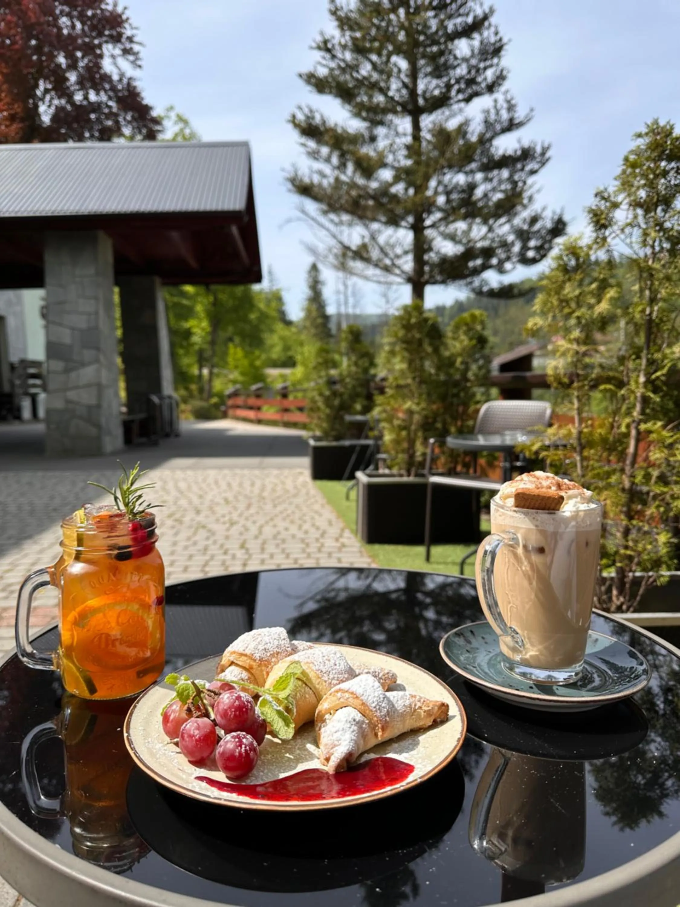 Balcony/Terrace in Centrum Green Hill Business & SPA