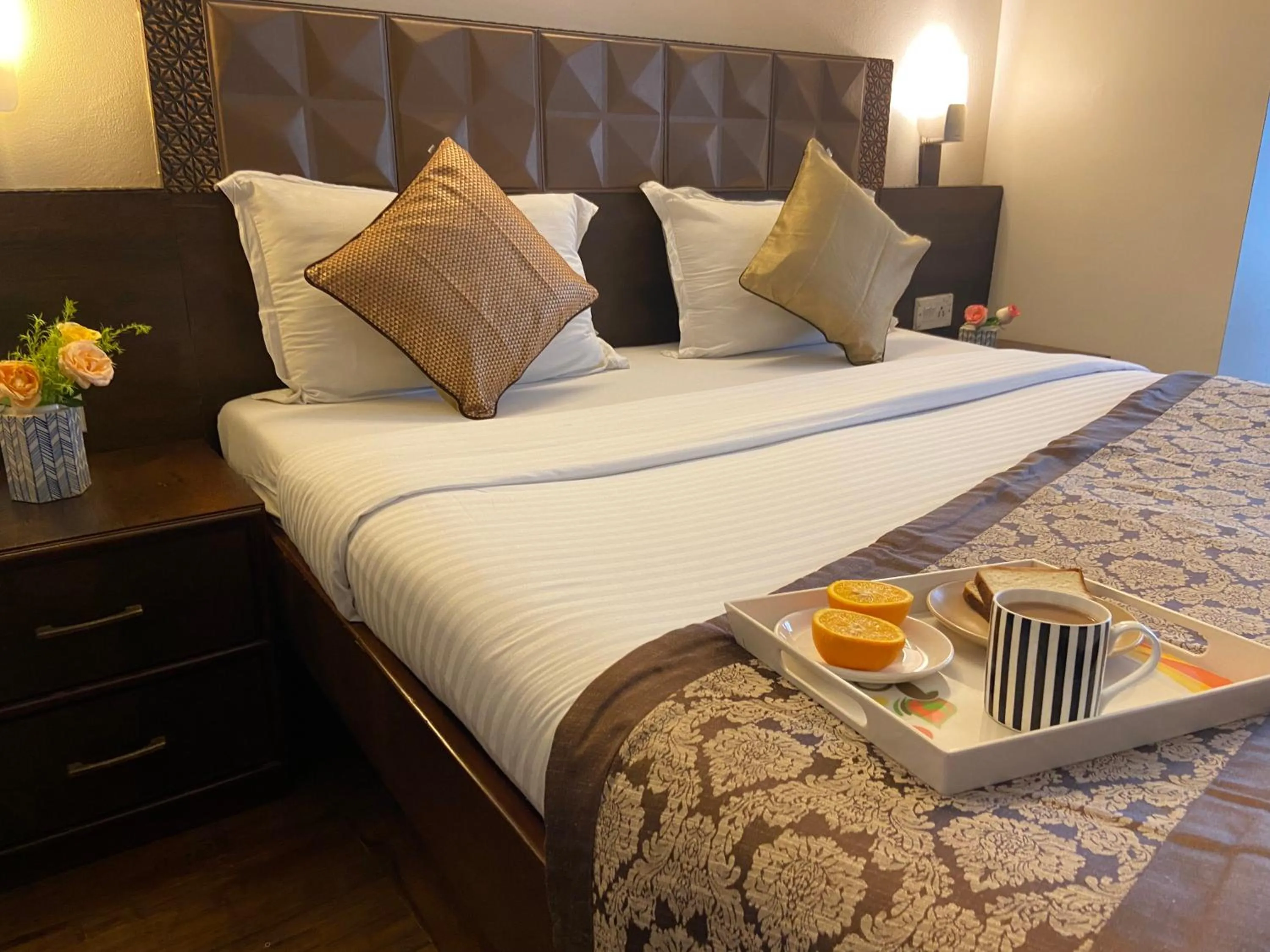 Bed in Aster Guest House